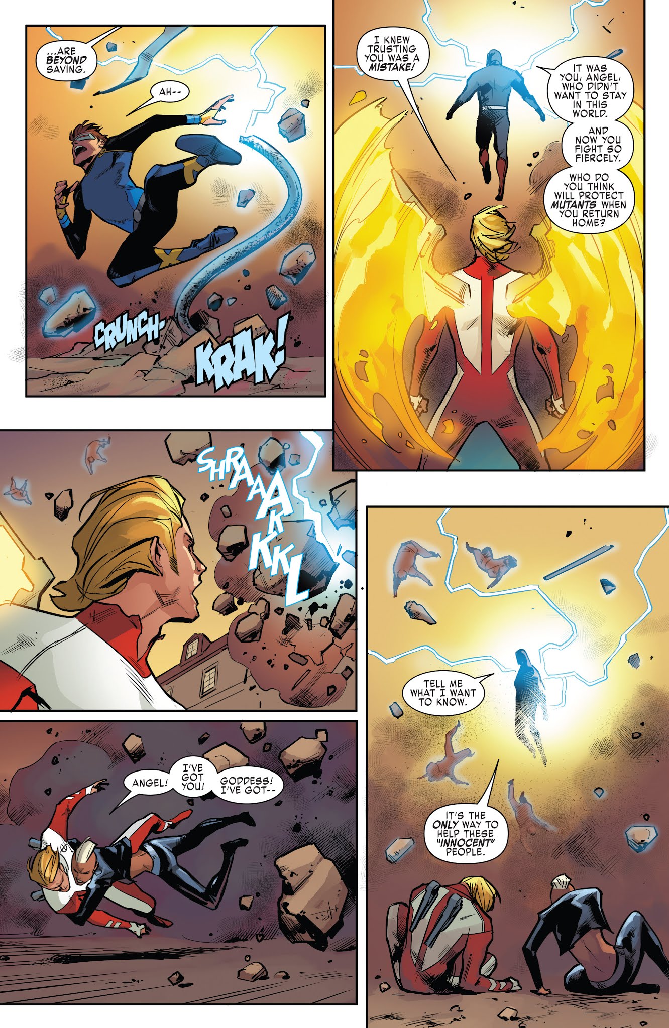 Read online X-Men: Blue comic -  Issue #32 - 17