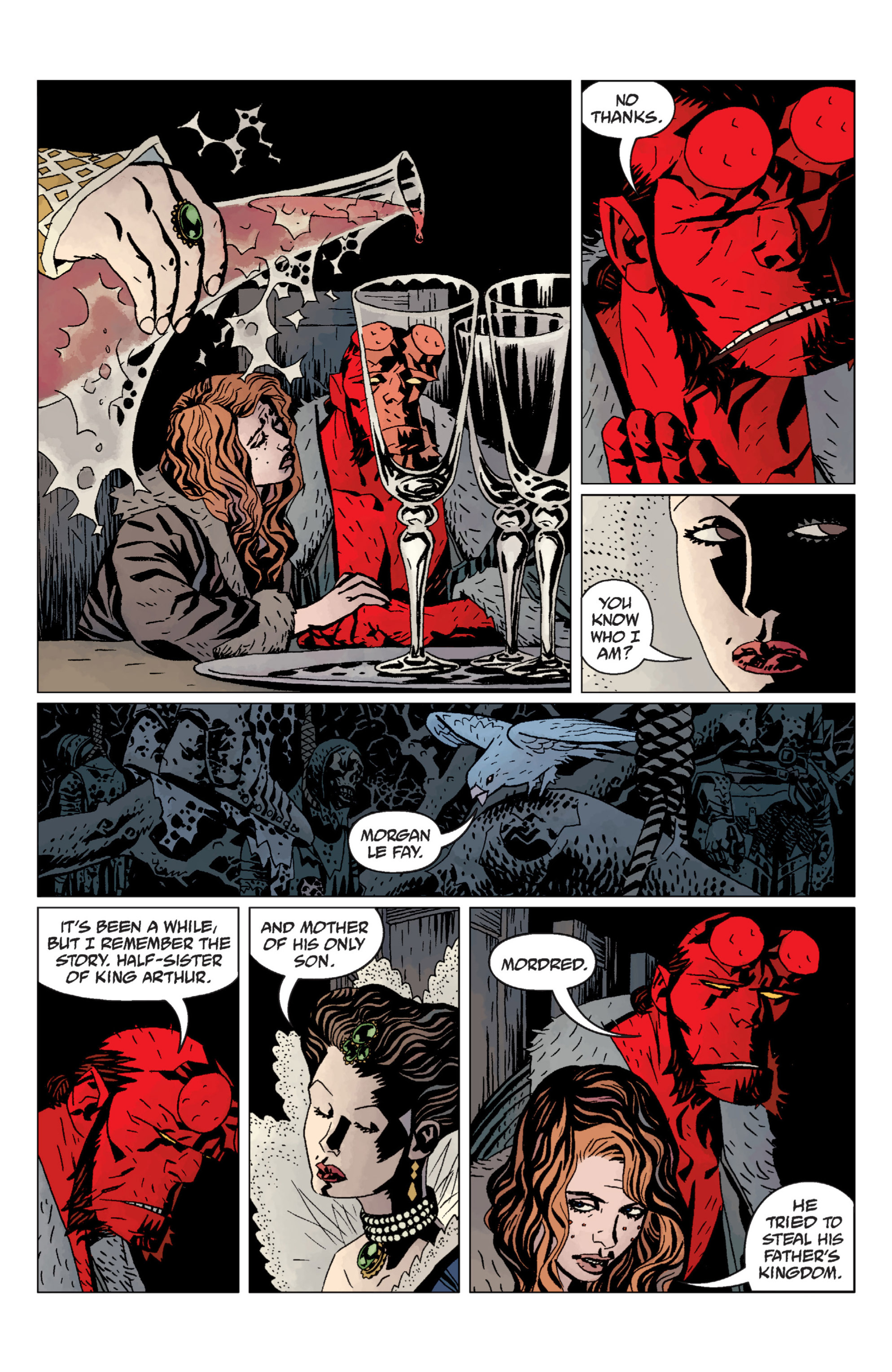 Read online Hellboy comic -  Issue #9 - 118