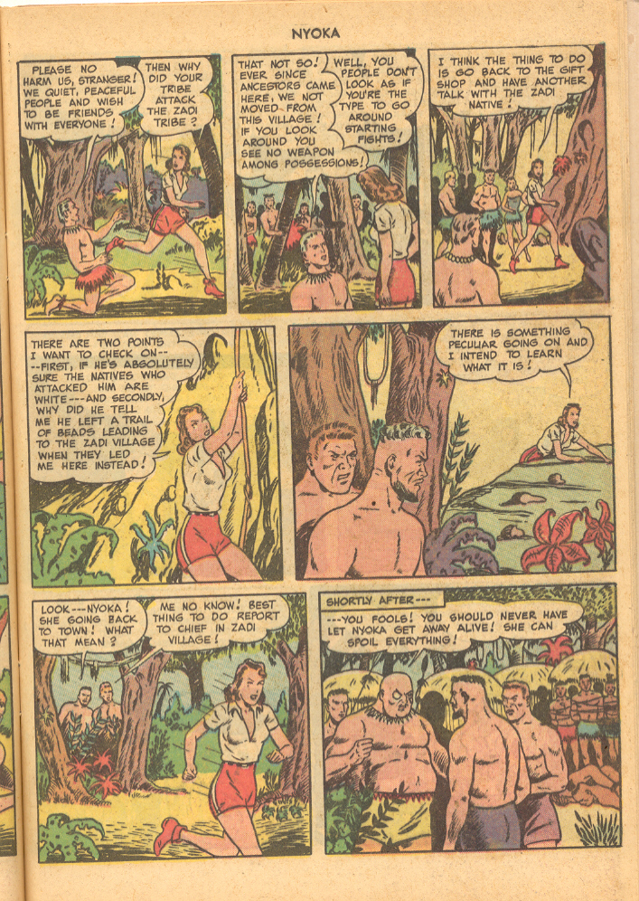 Read online Nyoka the Jungle Girl (1945) comic -  Issue #33 - 13