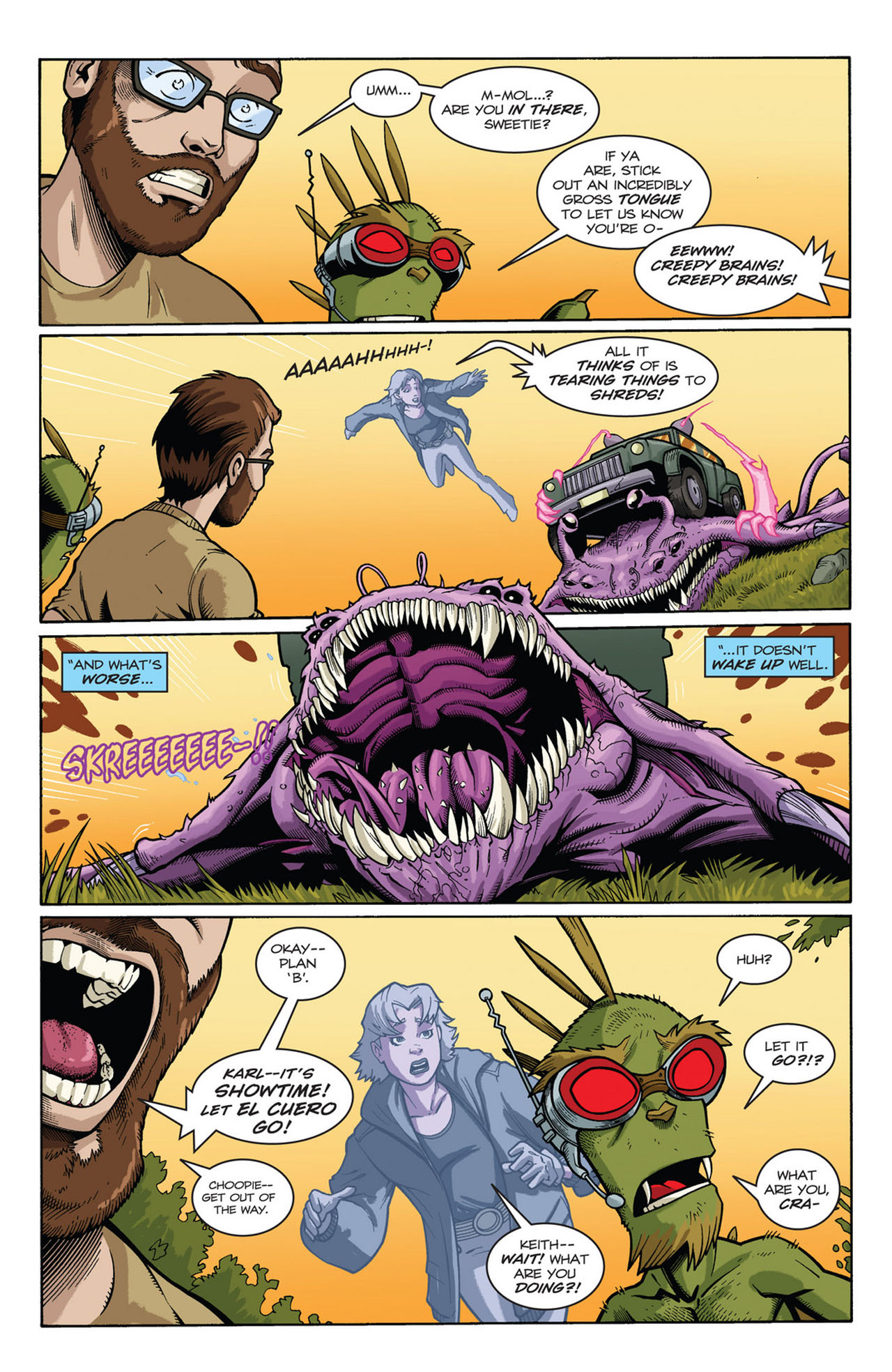 Read online The Perhapanauts: Danger Down Under! comic -  Issue #4 - 25