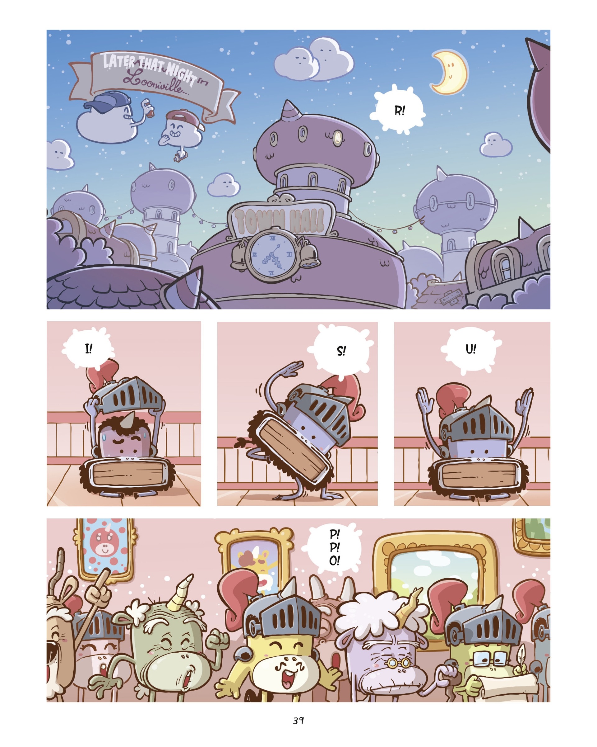 Read online Loonicorns comic -  Issue #1 - 38