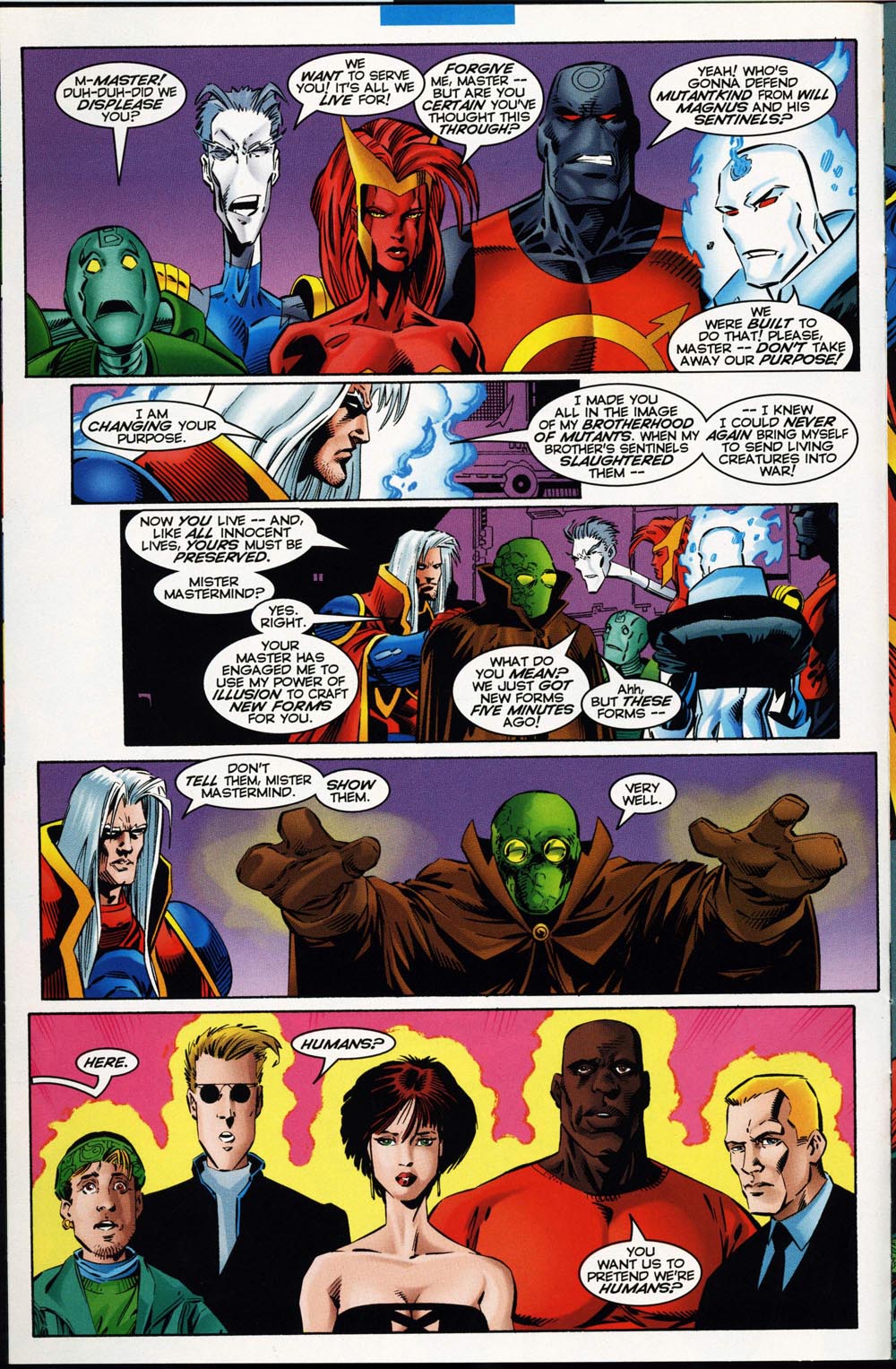 Read online Magnetic Men Featuring Magneto comic -  Issue # Full - 6