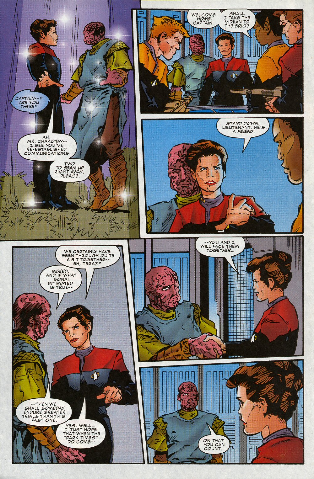 Read online Star Trek: Voyager comic -  Issue #8 - 20
