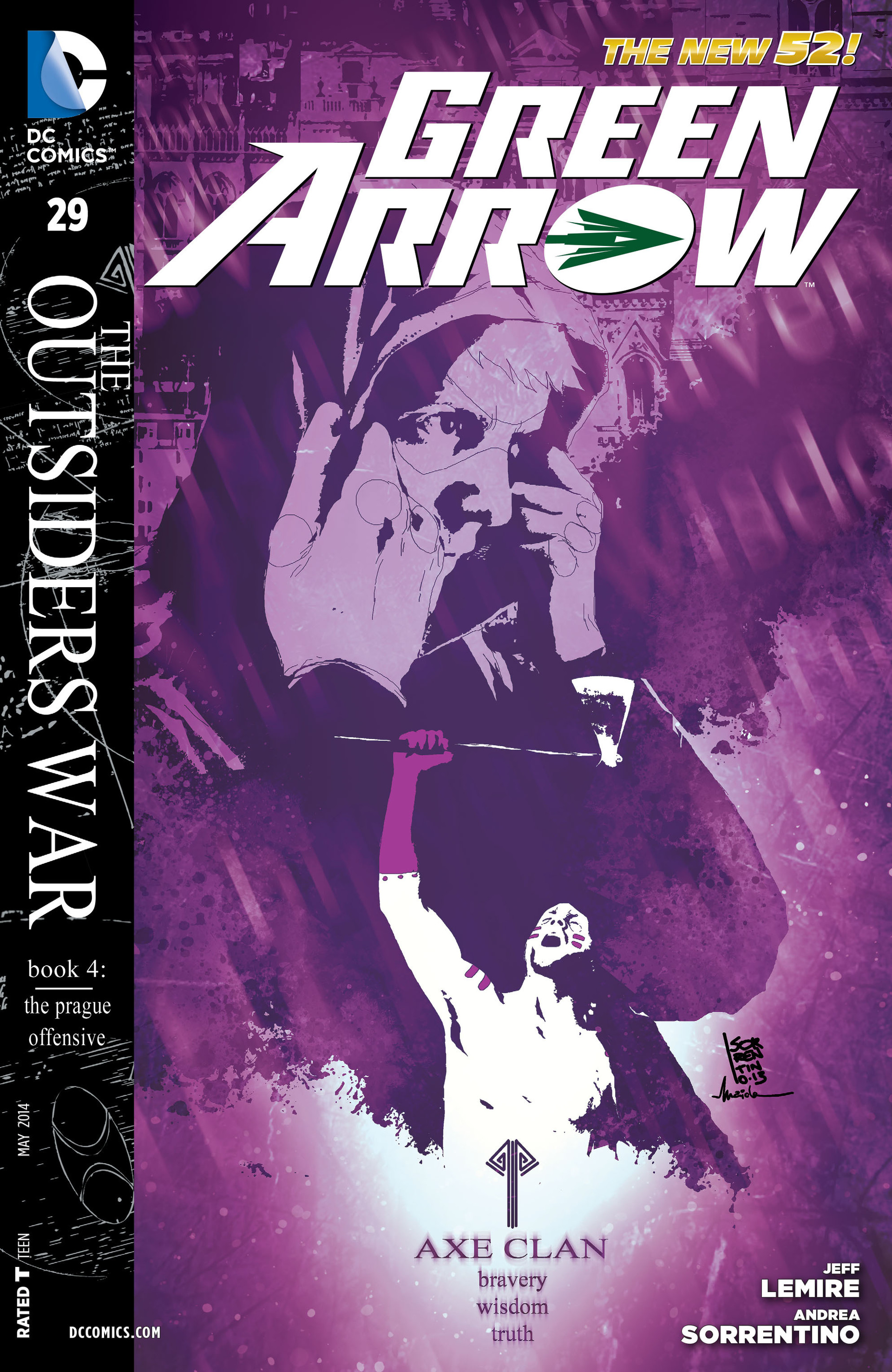 Read online Green Arrow (2011) comic -  Issue #29 - 1