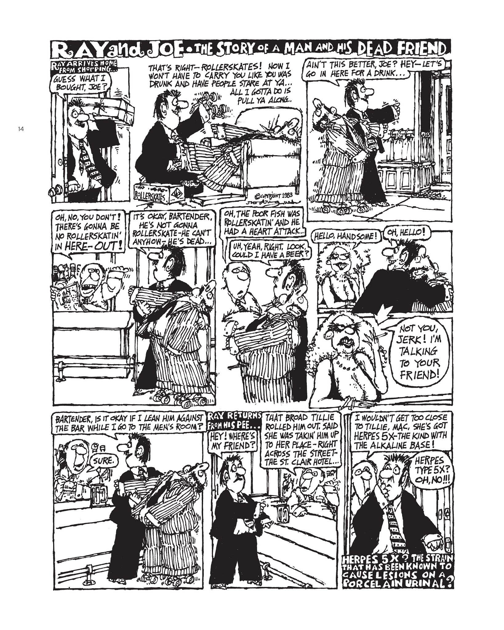Read online Ray and Joe: The Story of a Man and His Dead Friend comic -  Issue # TPB (Part 1) - 15