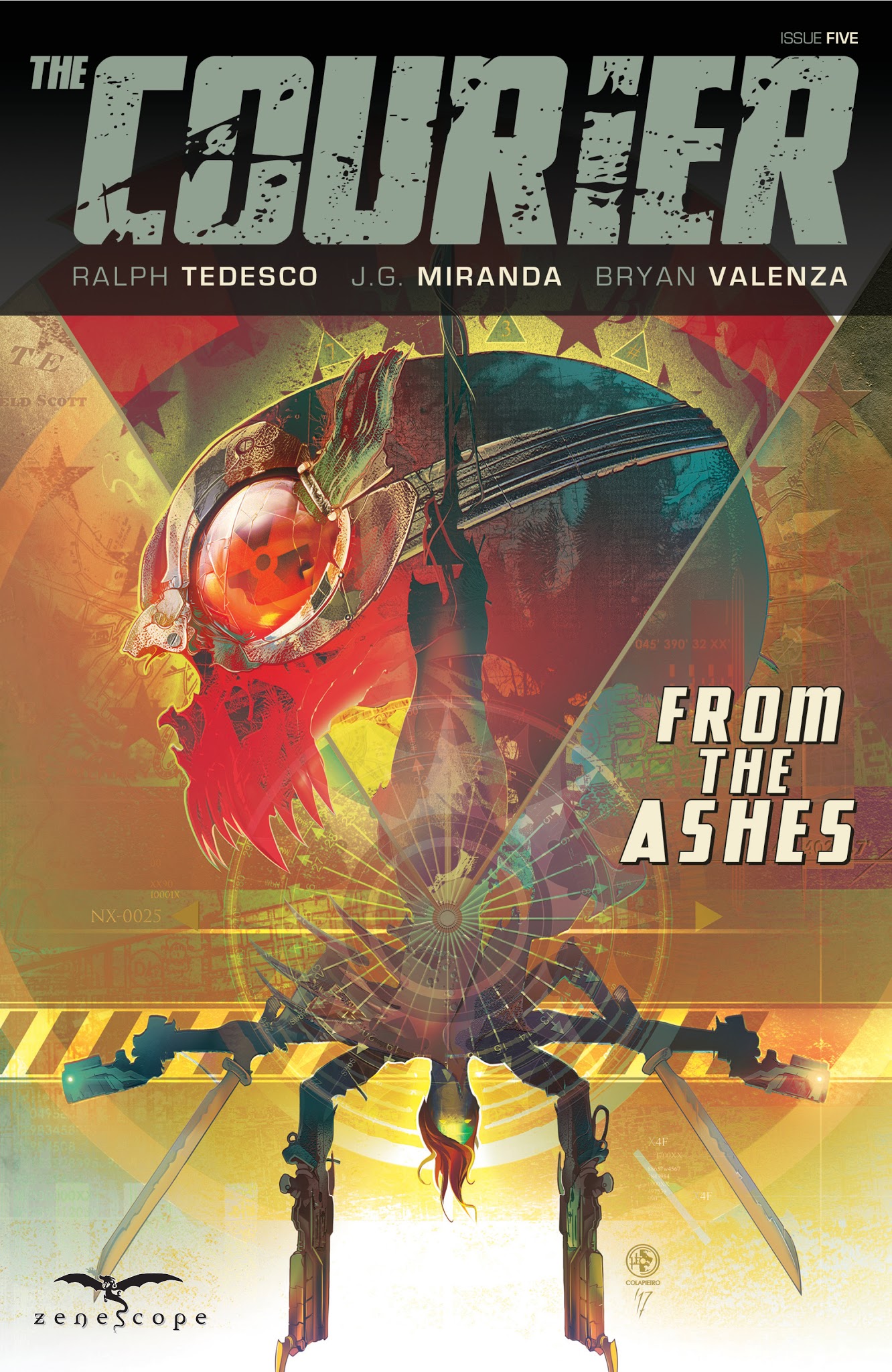 Read online The Courier: From the Ashes comic -  Issue #5 - 1