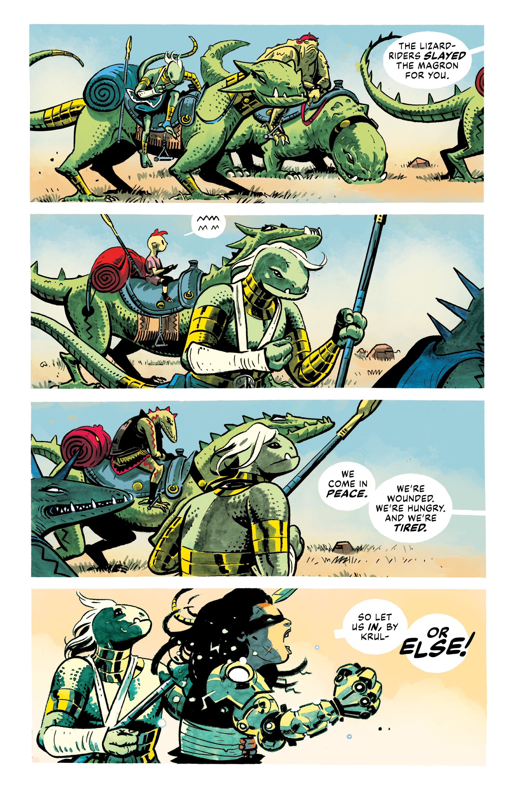 Read online Kaya comic -  Issue #4 - 16