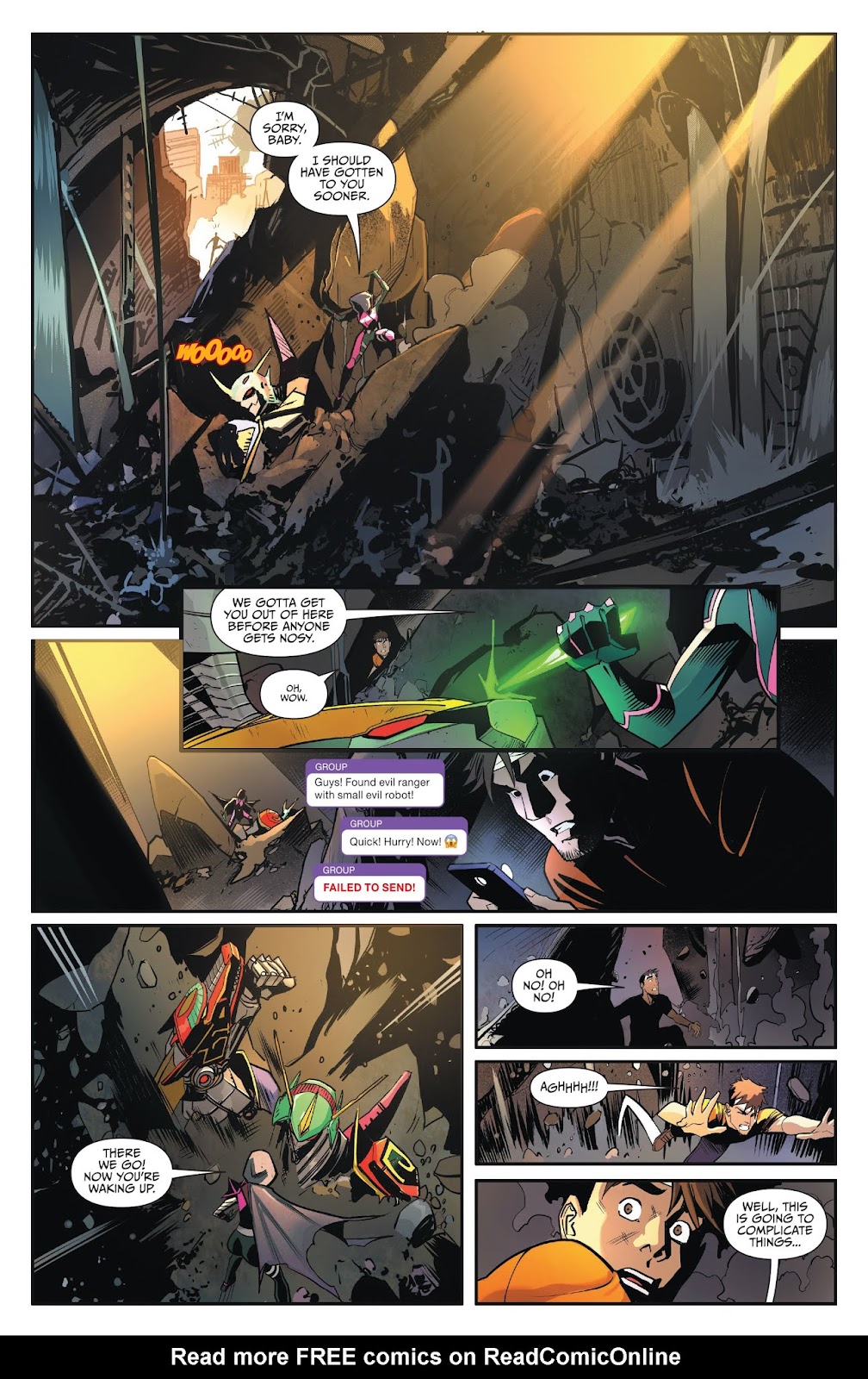Saban's Go Go Power Rangers issue 12 - Page 12
