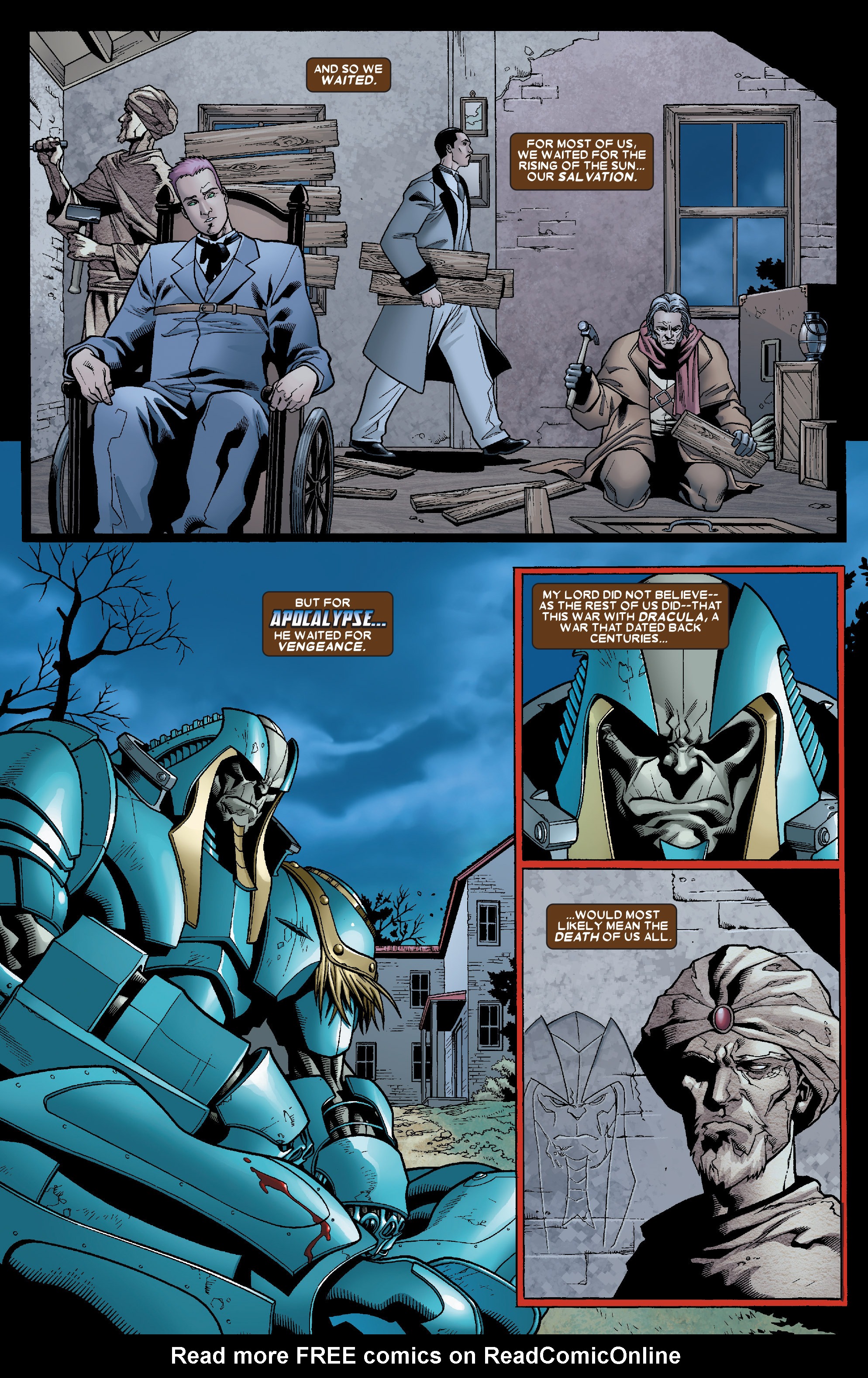 Read online X-Men: Apocalypse/Dracula comic -  Issue #3 - 4