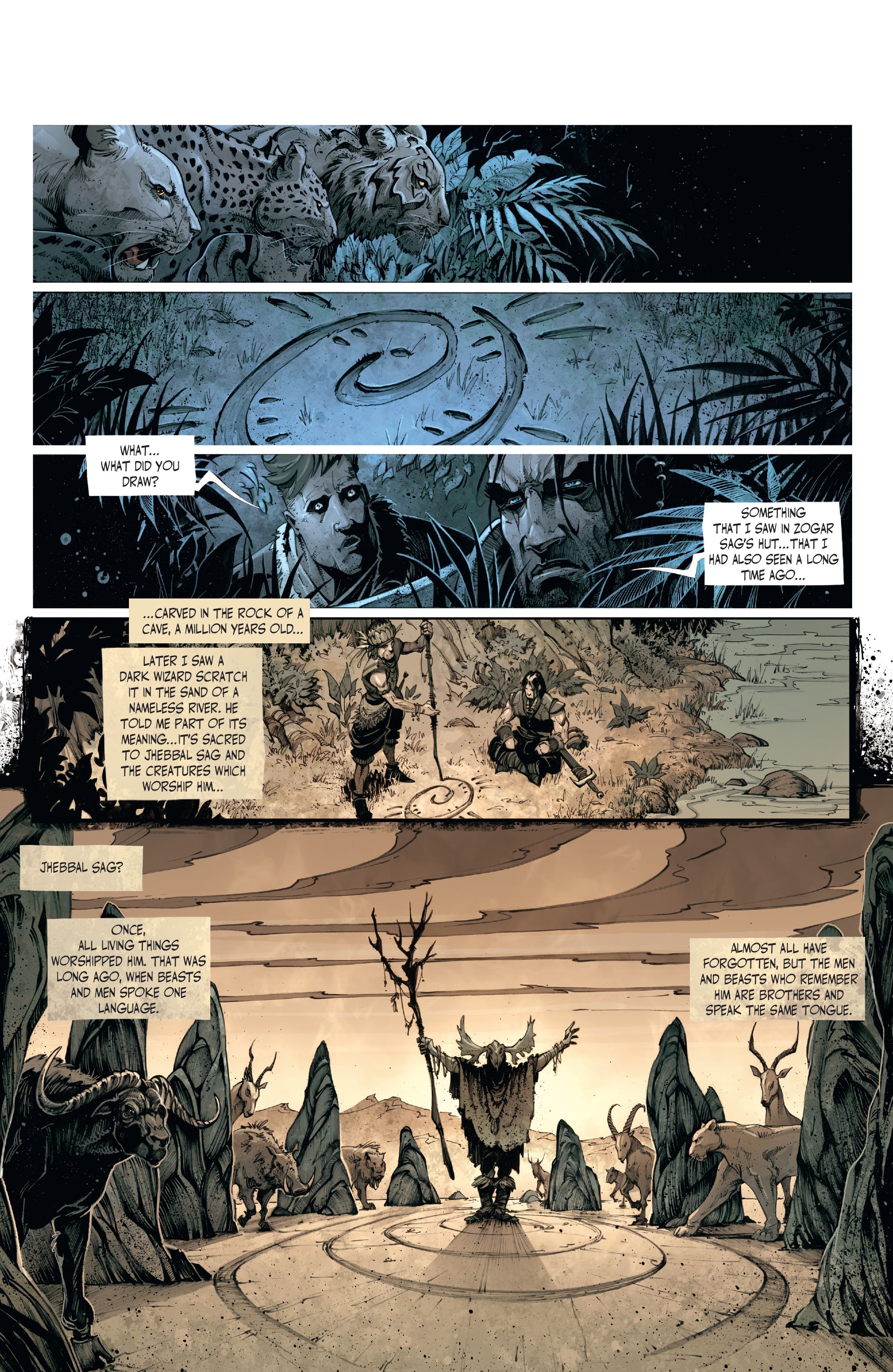 Read online The Cimmerian: Beyond The Black River comic -  Issue #2 - 4