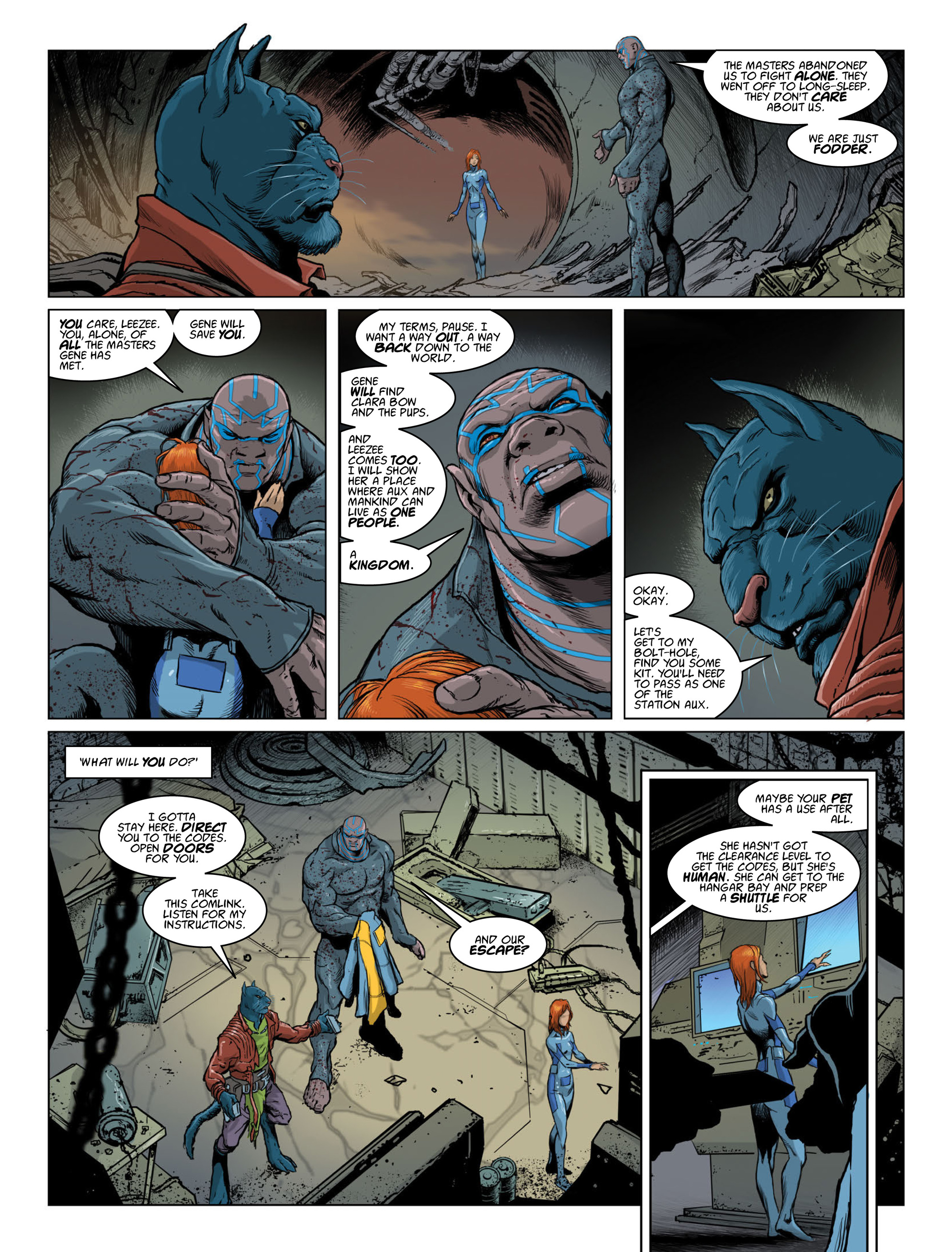 Read online 2000 AD comic -  Issue #2019 - 29