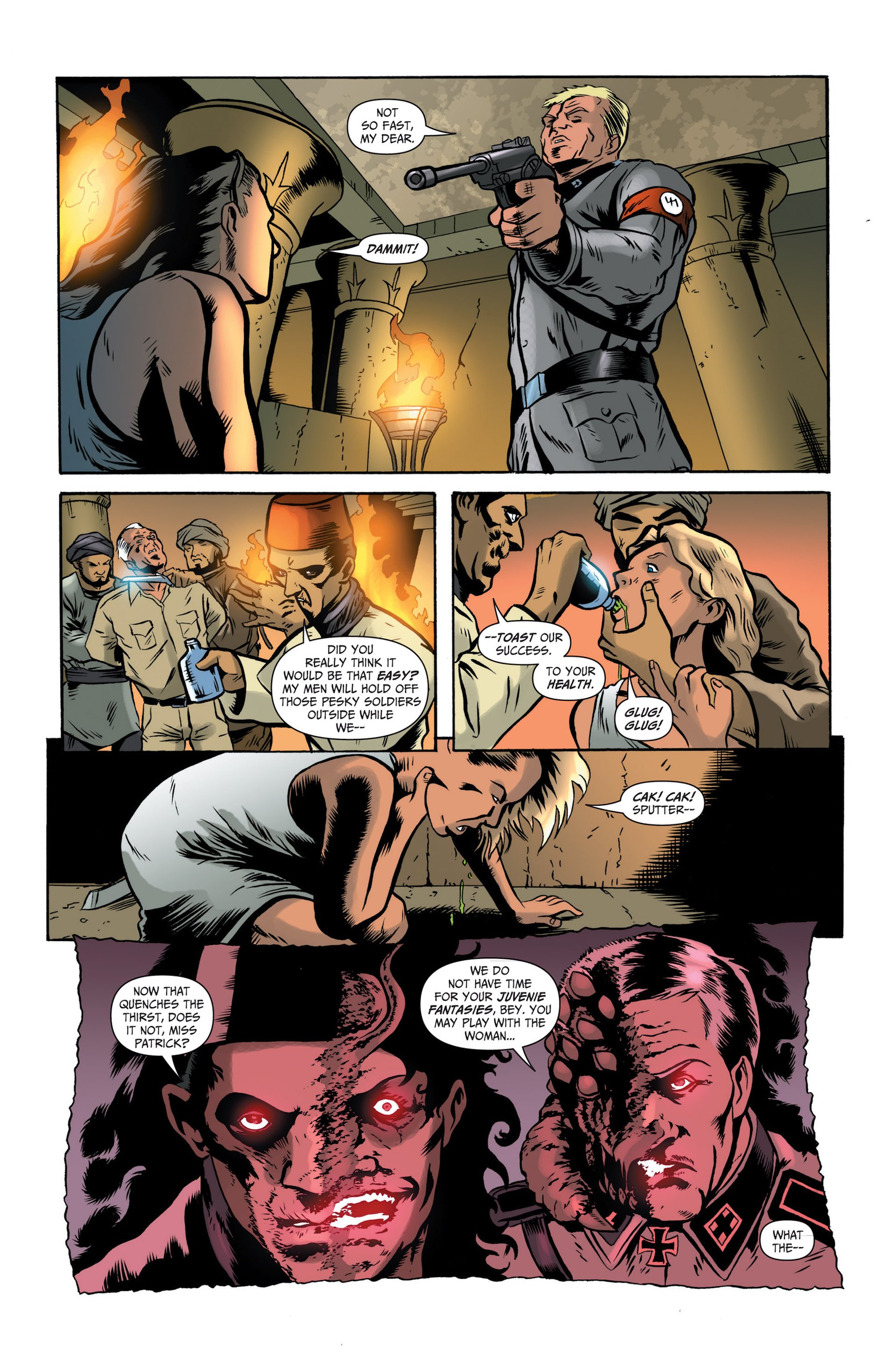 Read online Domino Lady/Sherlock Holmes comic -  Issue #2 - 8