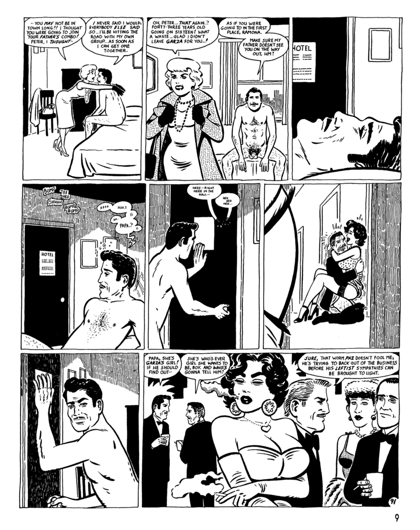 Read online Love and Rockets (1982) comic -  Issue #36 - 11