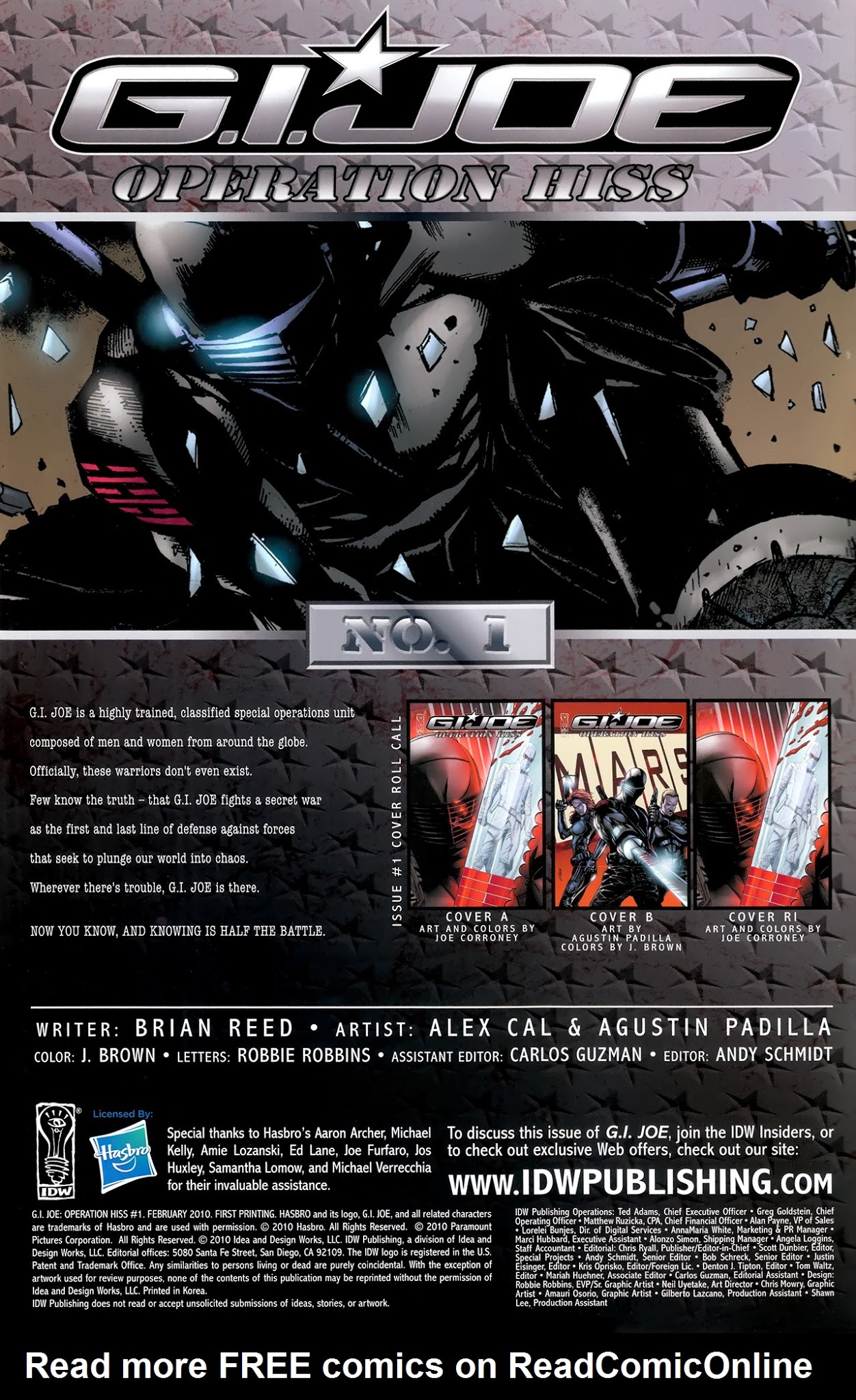 Read online G.I. Joe: Operation Hiss comic -  Issue #1 - 3