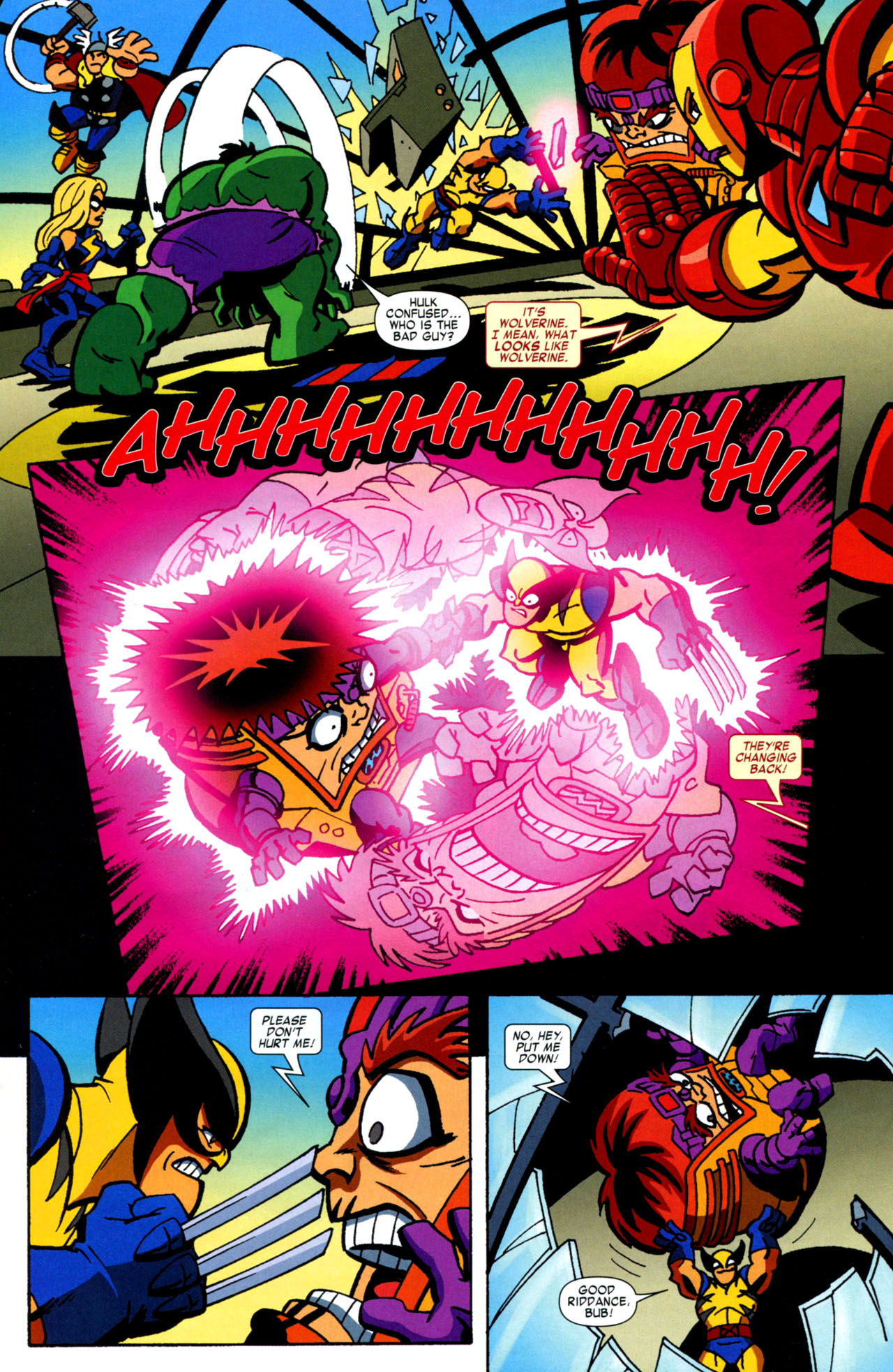 Read online Marvel Super Hero Squad comic -  Issue #1 - 12