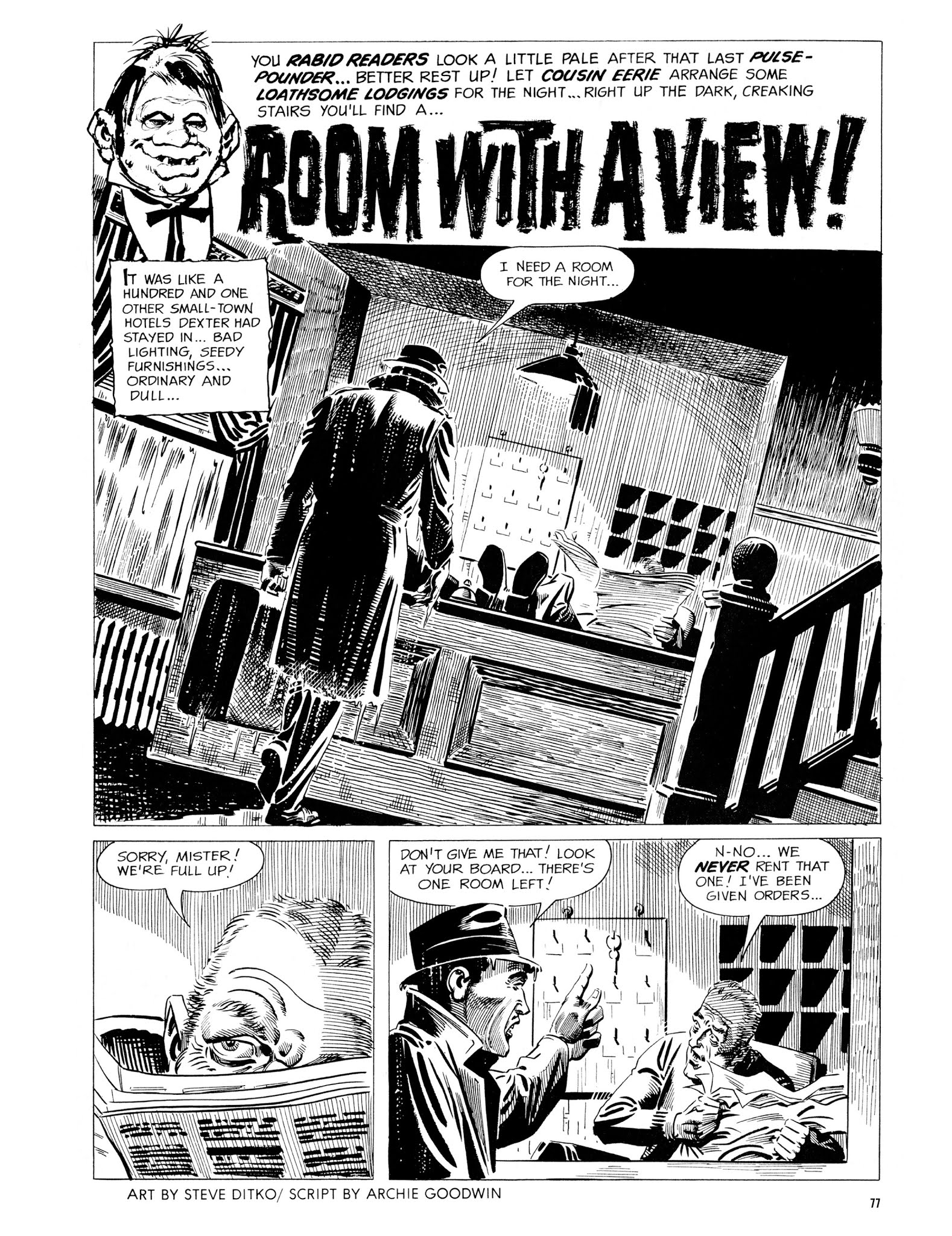 Read online Creepy Presents Steve Ditko comic -  Issue # TPB - 77
