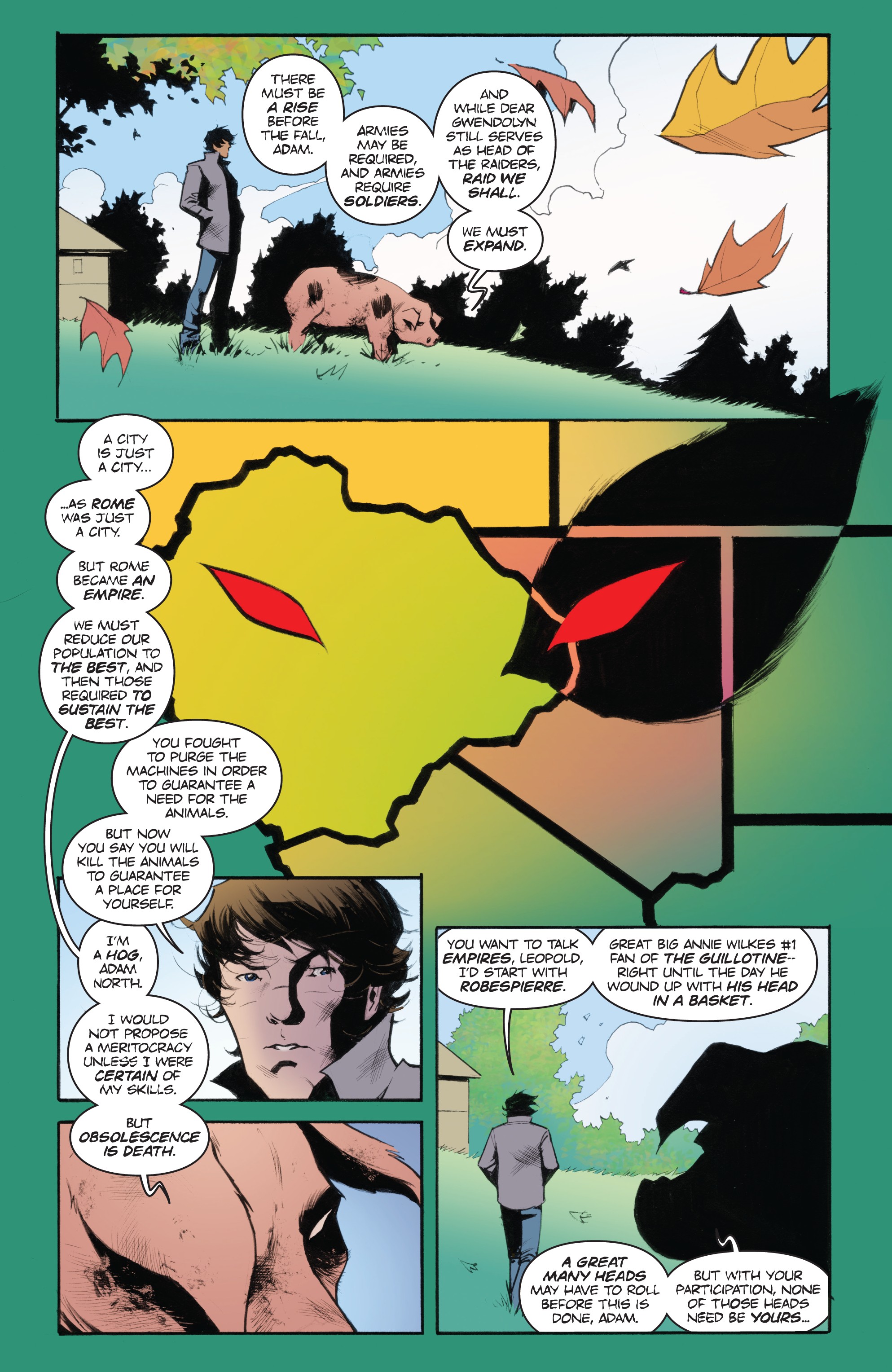 Read online Animosity: Evolution comic -  Issue #10 - 11