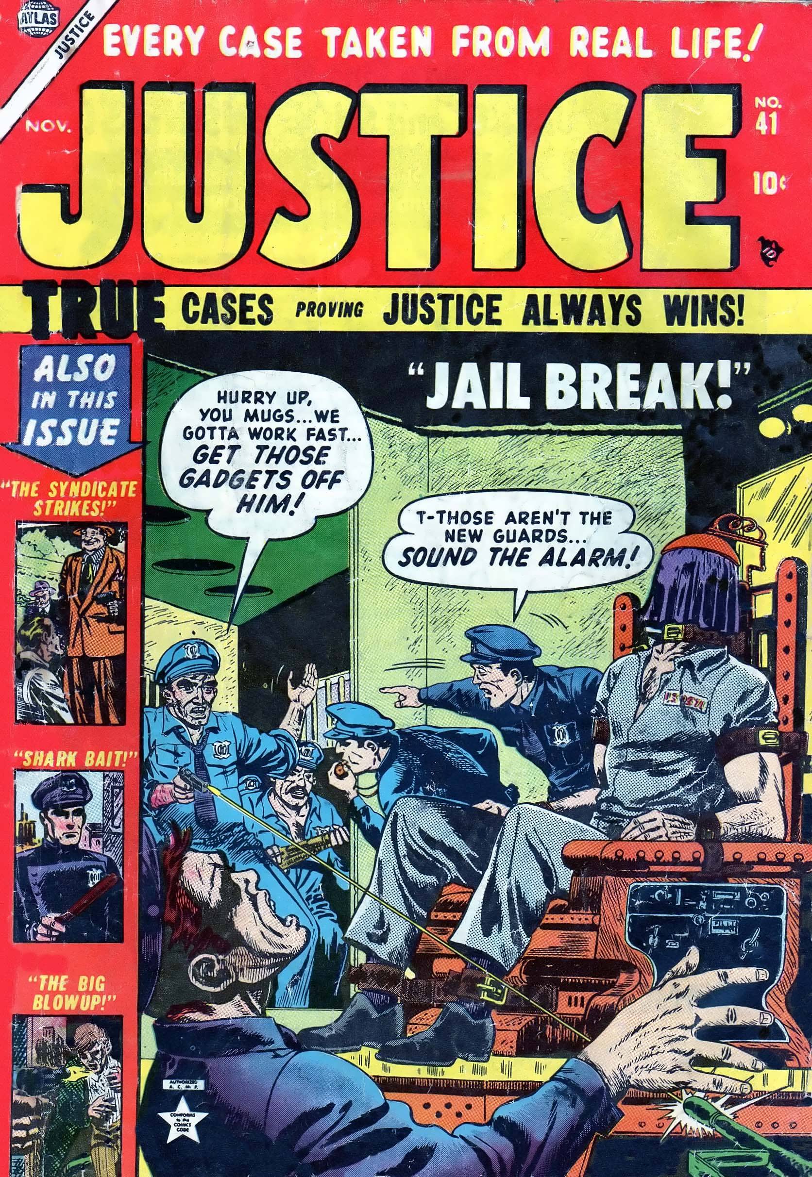 Read online Justice (1947) comic -  Issue #41 - 1