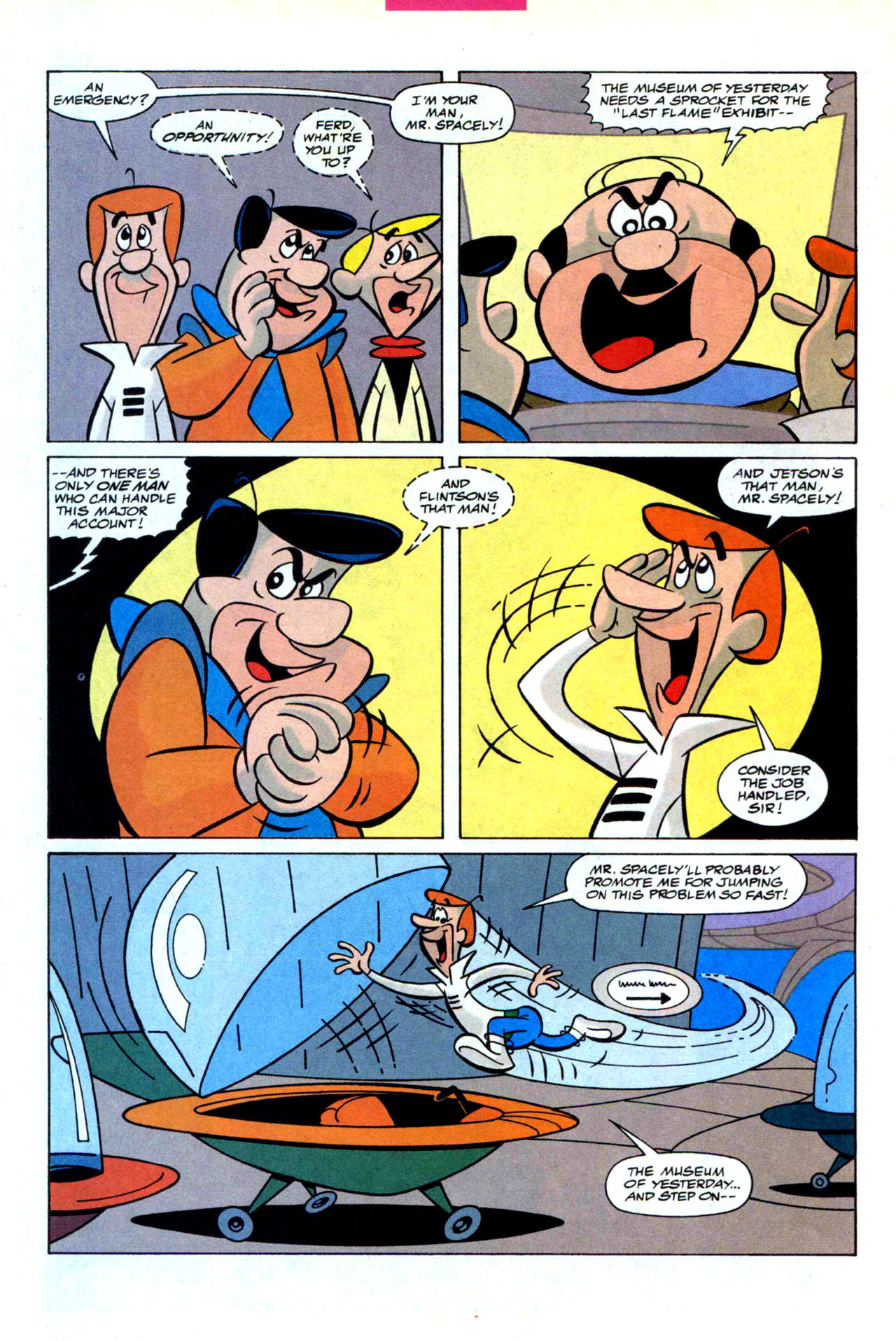 Read online The Flintstones and the Jetsons comic -  Issue #1 - 25