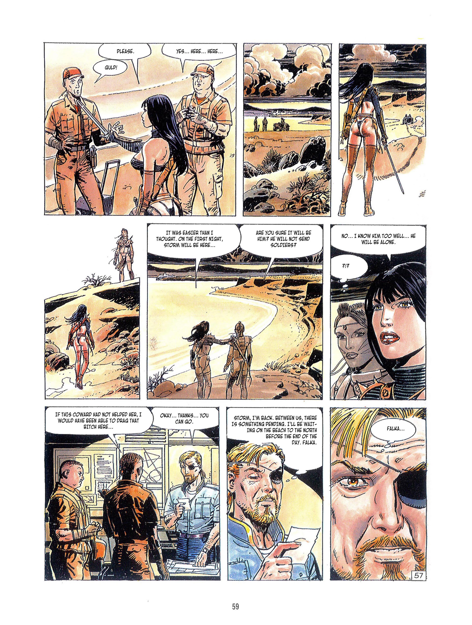 Read online Falka comic -  Issue #4 - 59