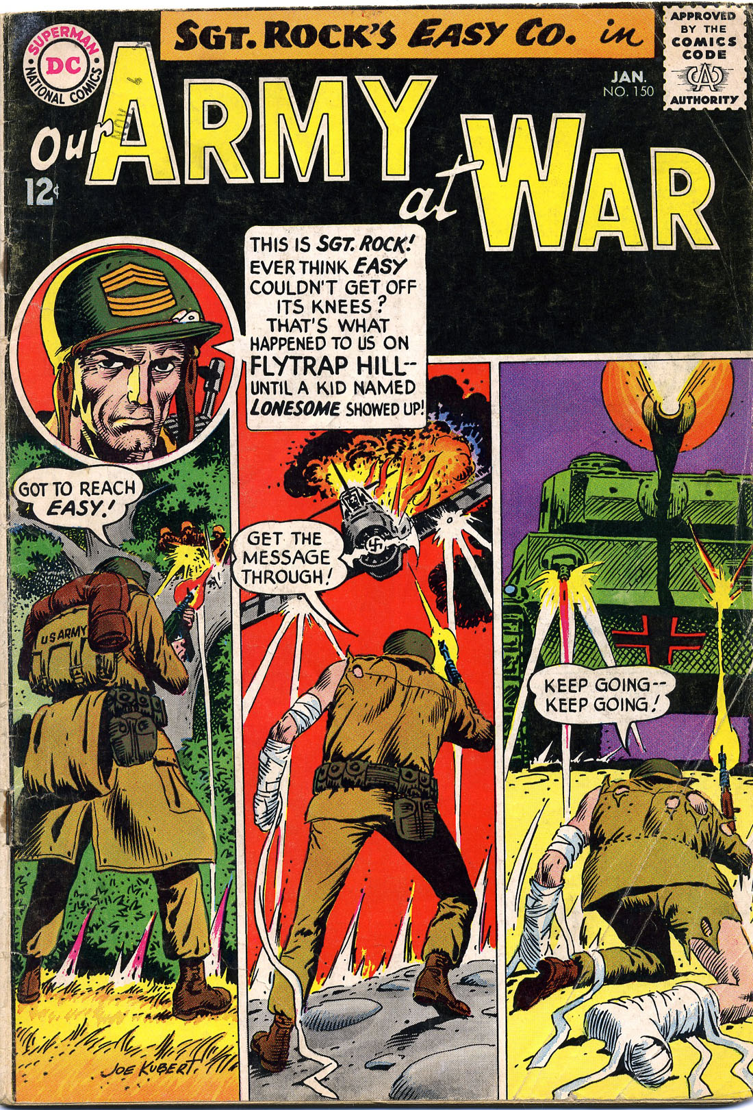 Read online Our Army at War (1952) comic -  Issue #150 - 1