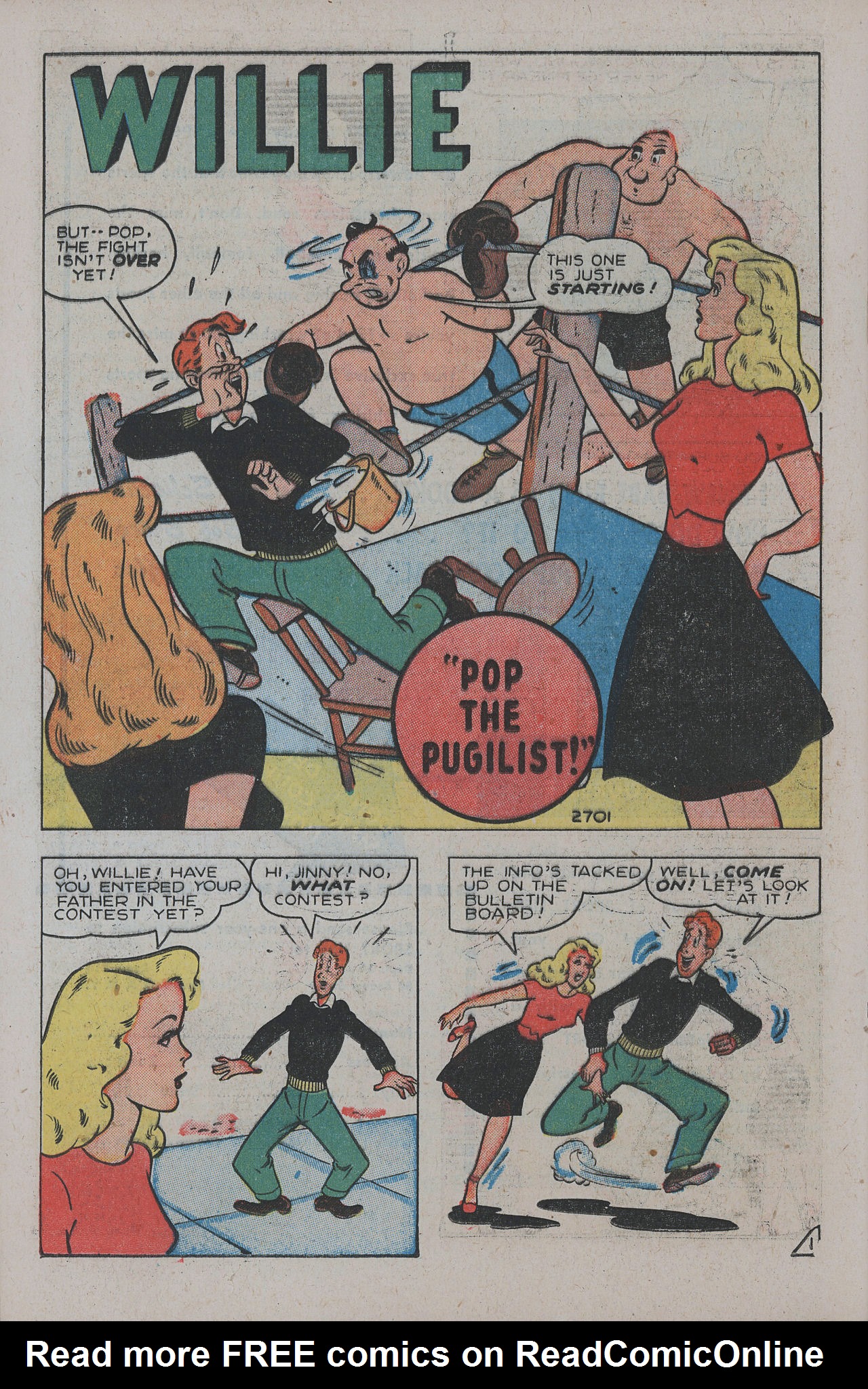 Read online Willie Comics (1946) comic -  Issue #18 - 28