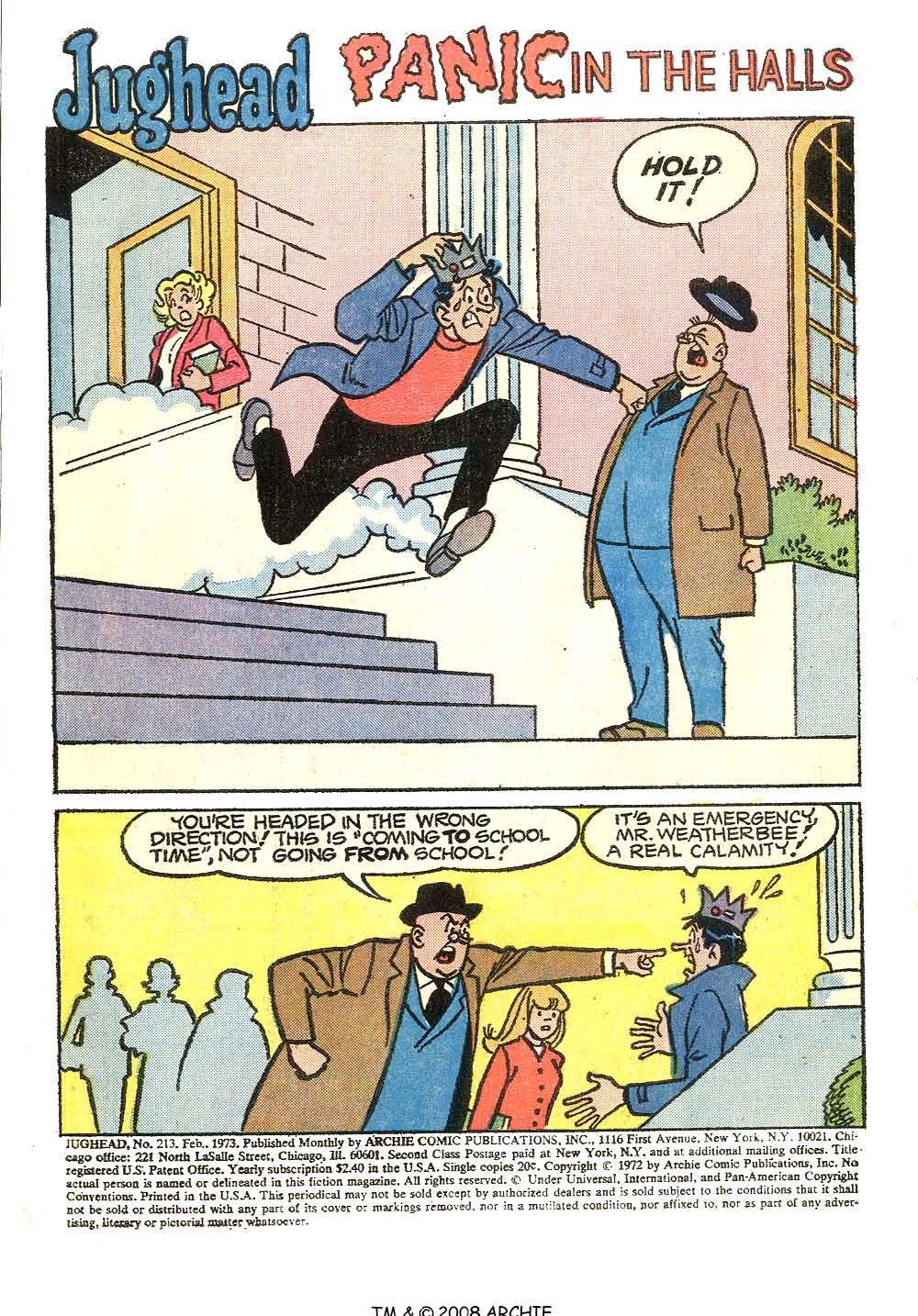 Read online Jughead (1965) comic -  Issue #213 - 3