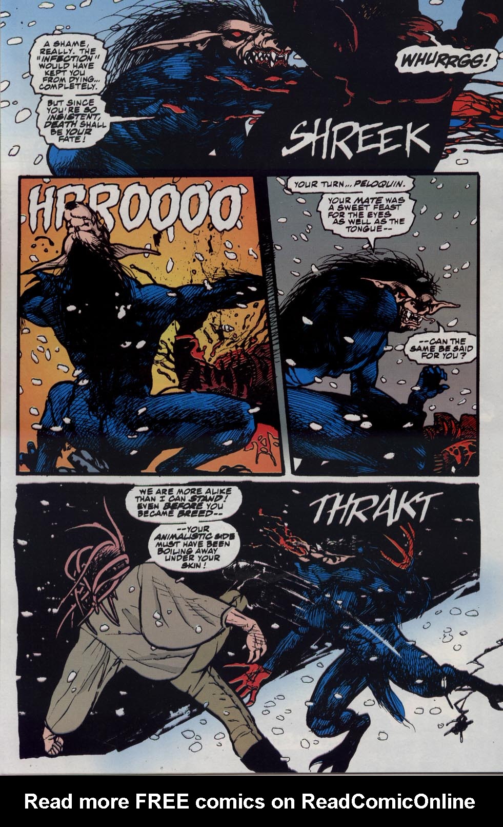 Read online Clive Barker's Night Breed (1990) comic -  Issue #20 - 23