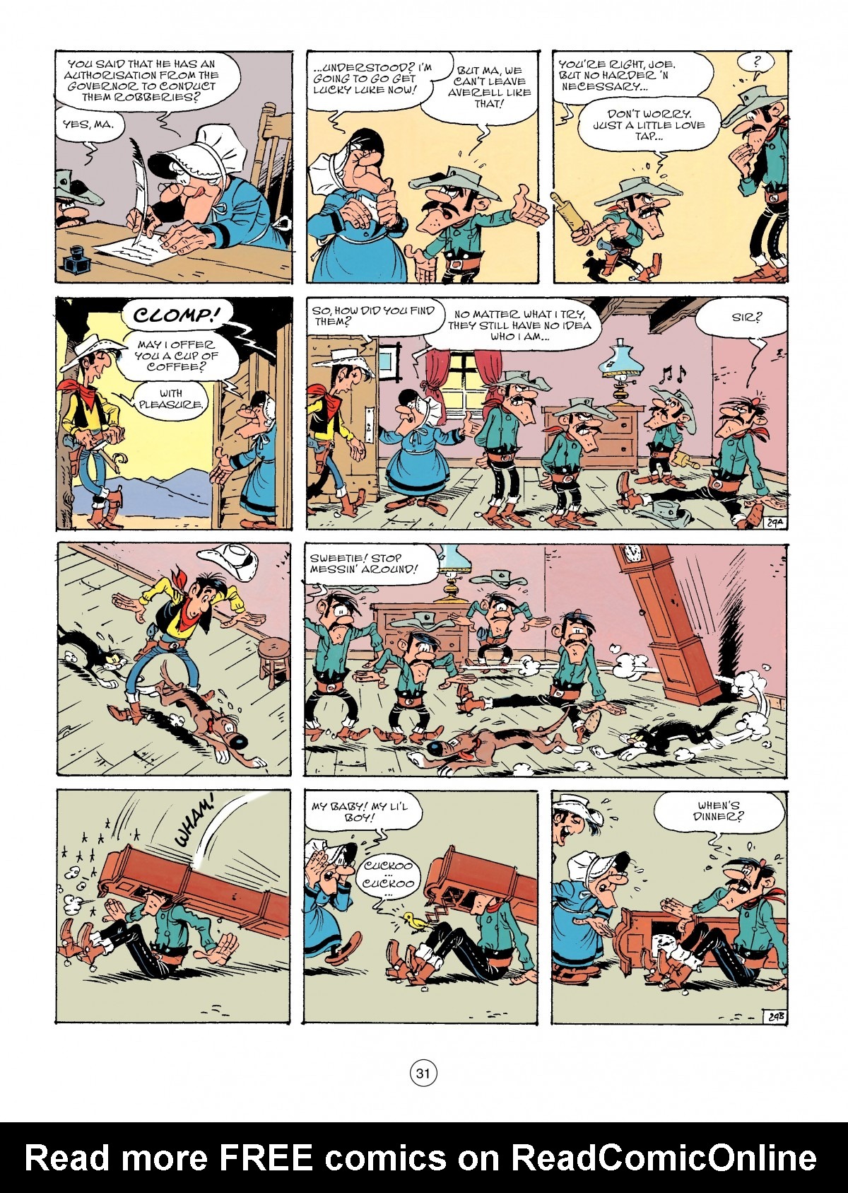 Read online A Lucky Luke Adventure comic -  Issue #49 - 31