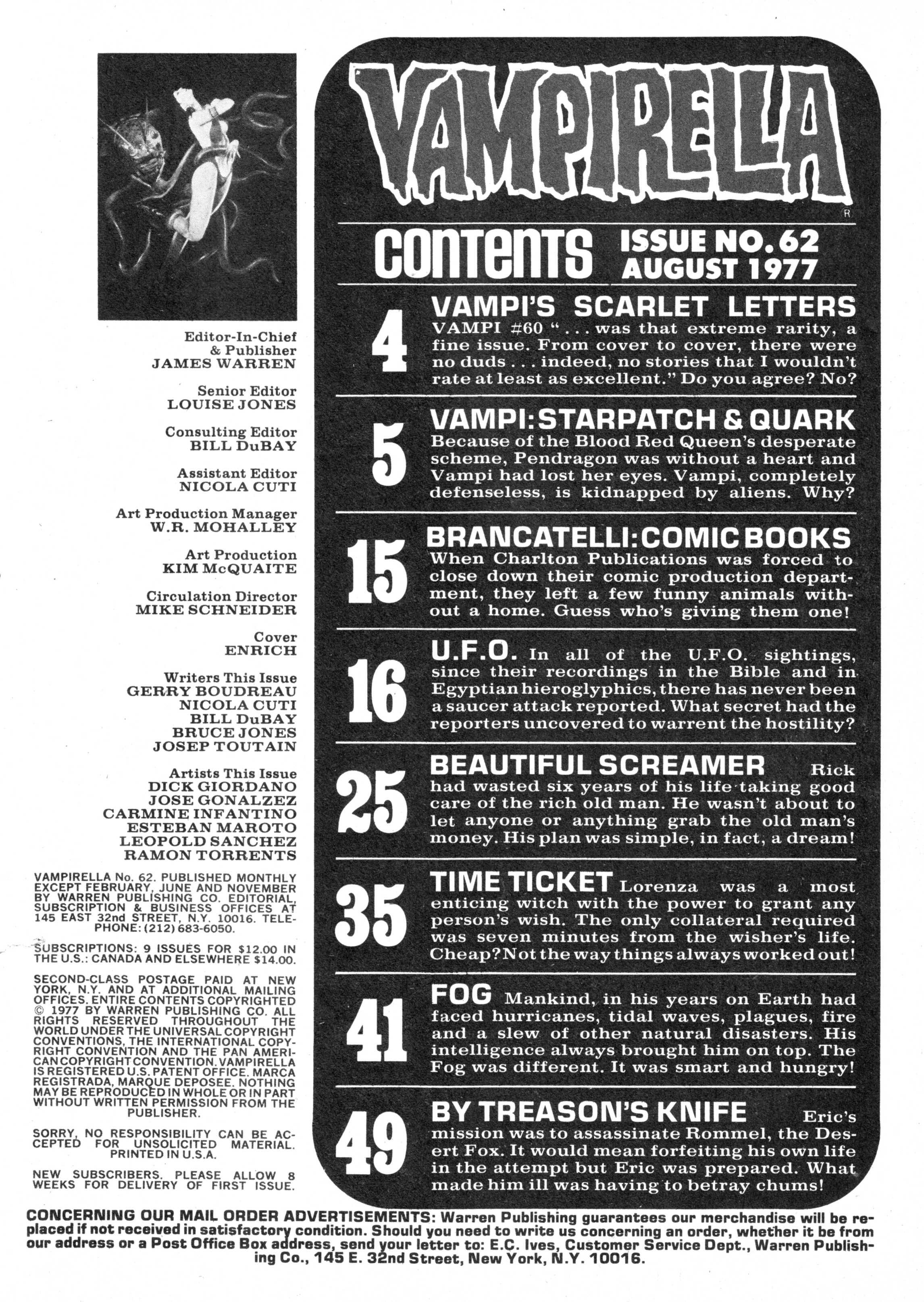 Read online Vampirella (1969) comic -  Issue #62 - 3