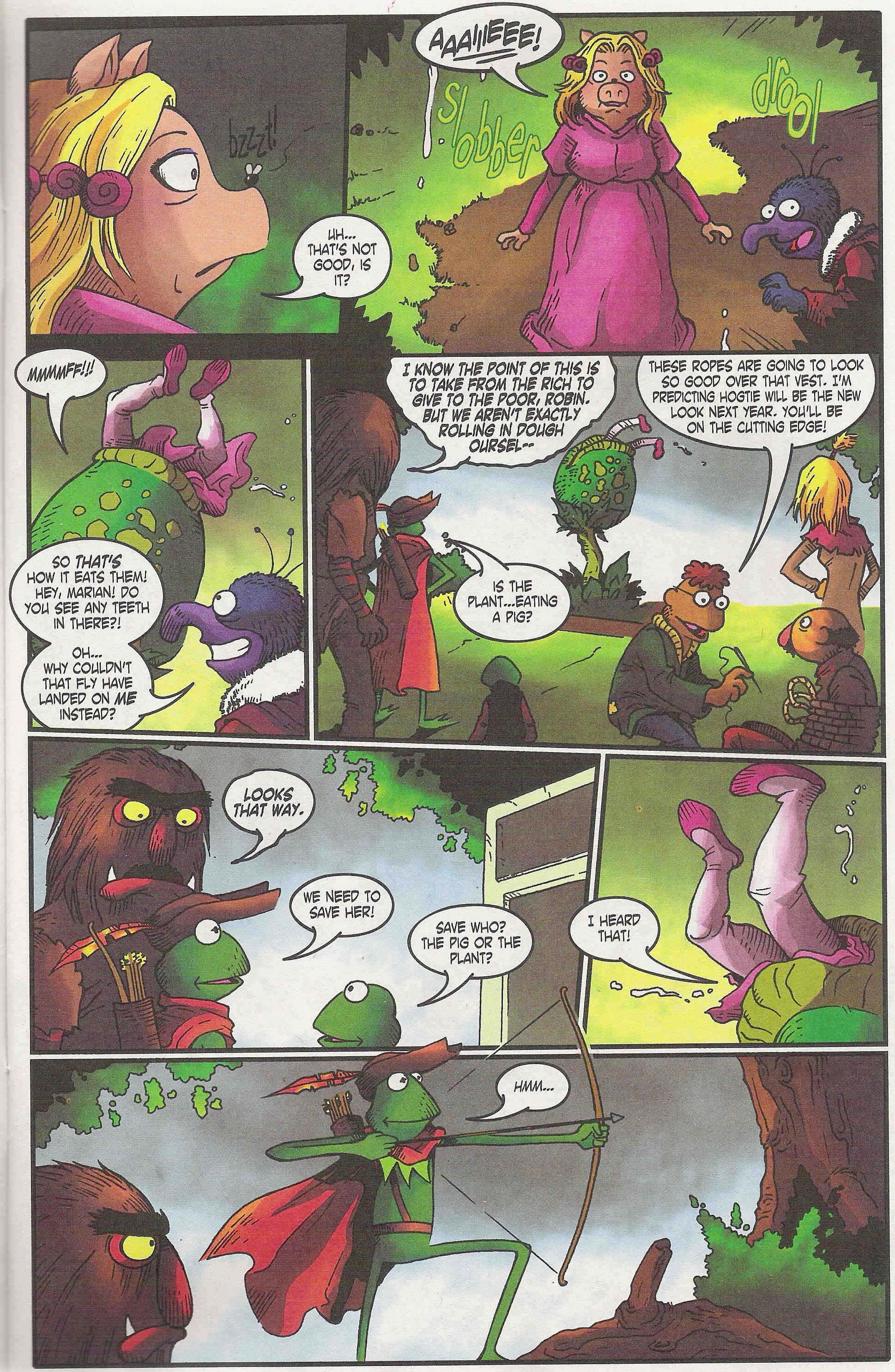 Read online Muppet Robin Hood comic -  Issue #2 - 8