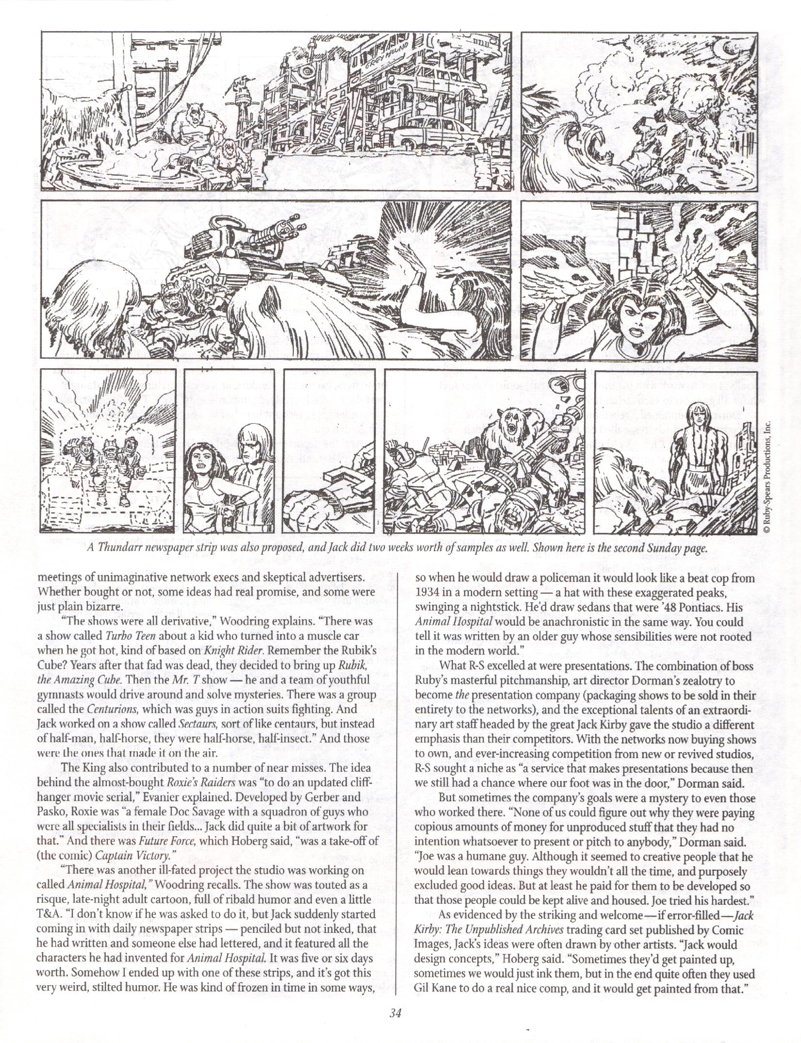 Read online The Jack Kirby Collector comic -  Issue #11 - 34