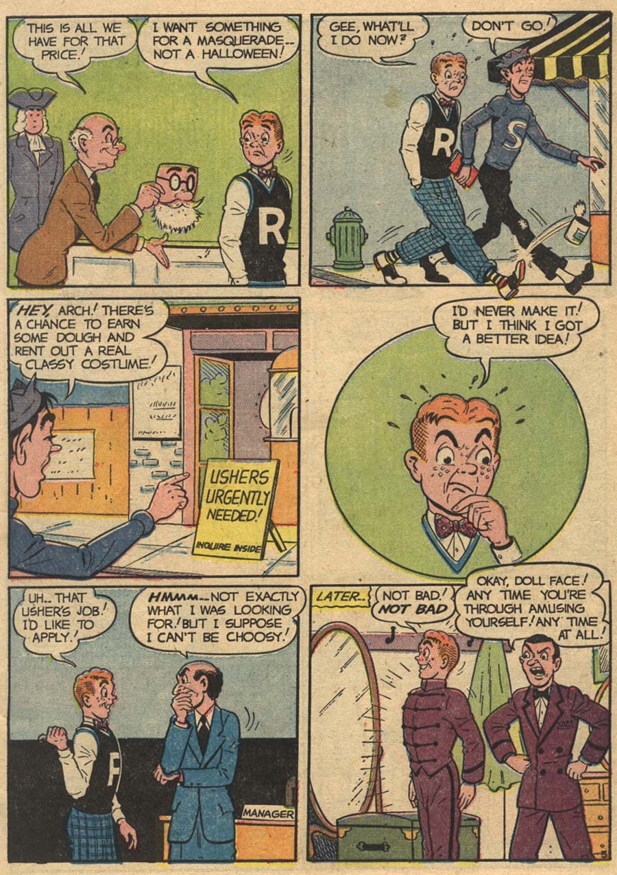 Read online Pep Comics comic -  Issue #60 - 5