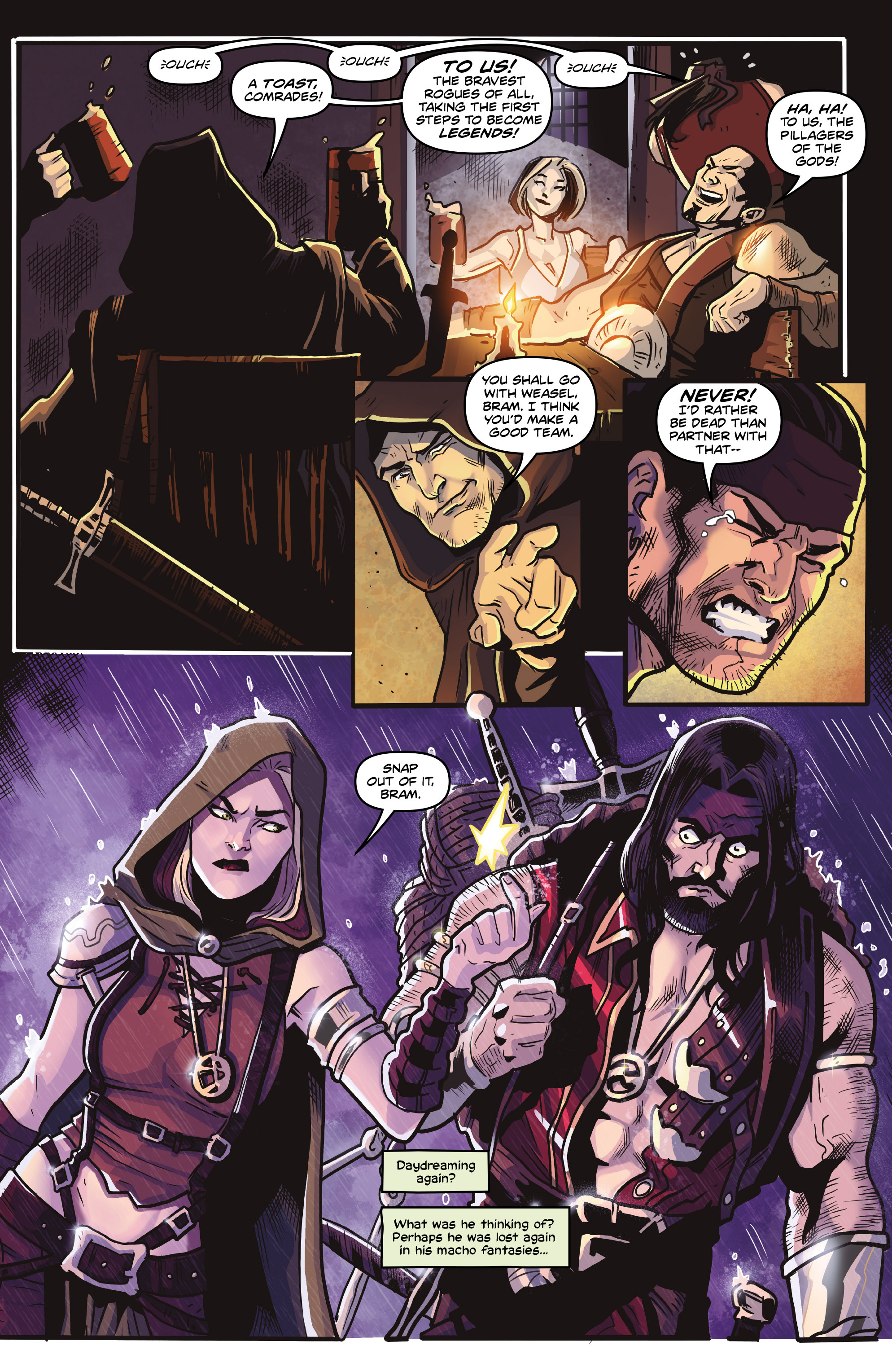 Read online Rogues!: The Burning Heart comic -  Issue #4 - 14
