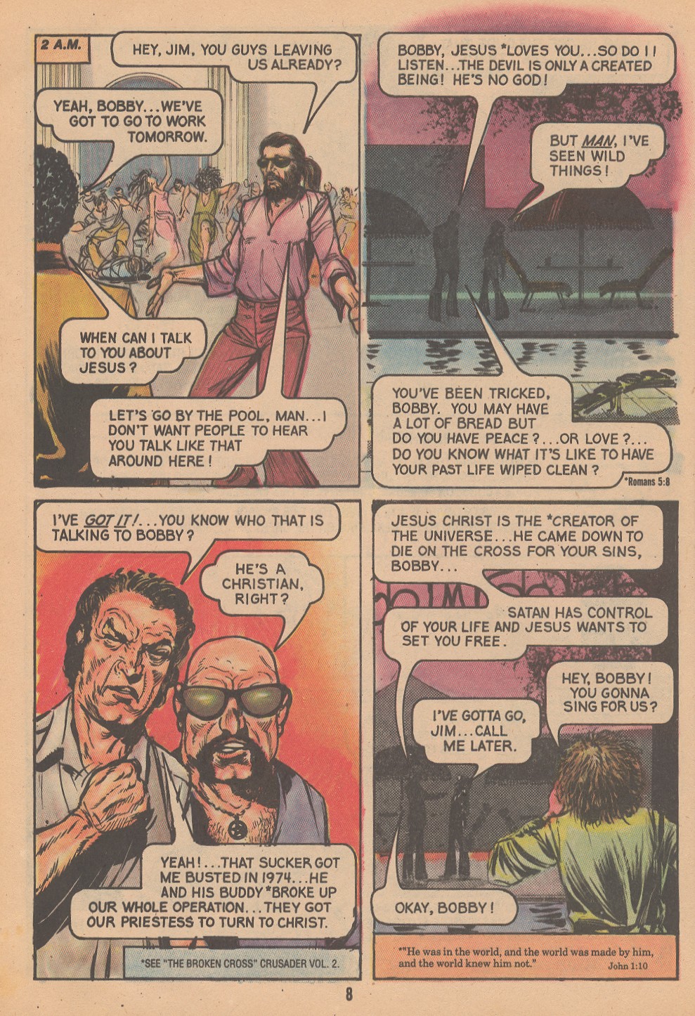 Read online The Crusaders (1974) comic -  Issue #10 - 10