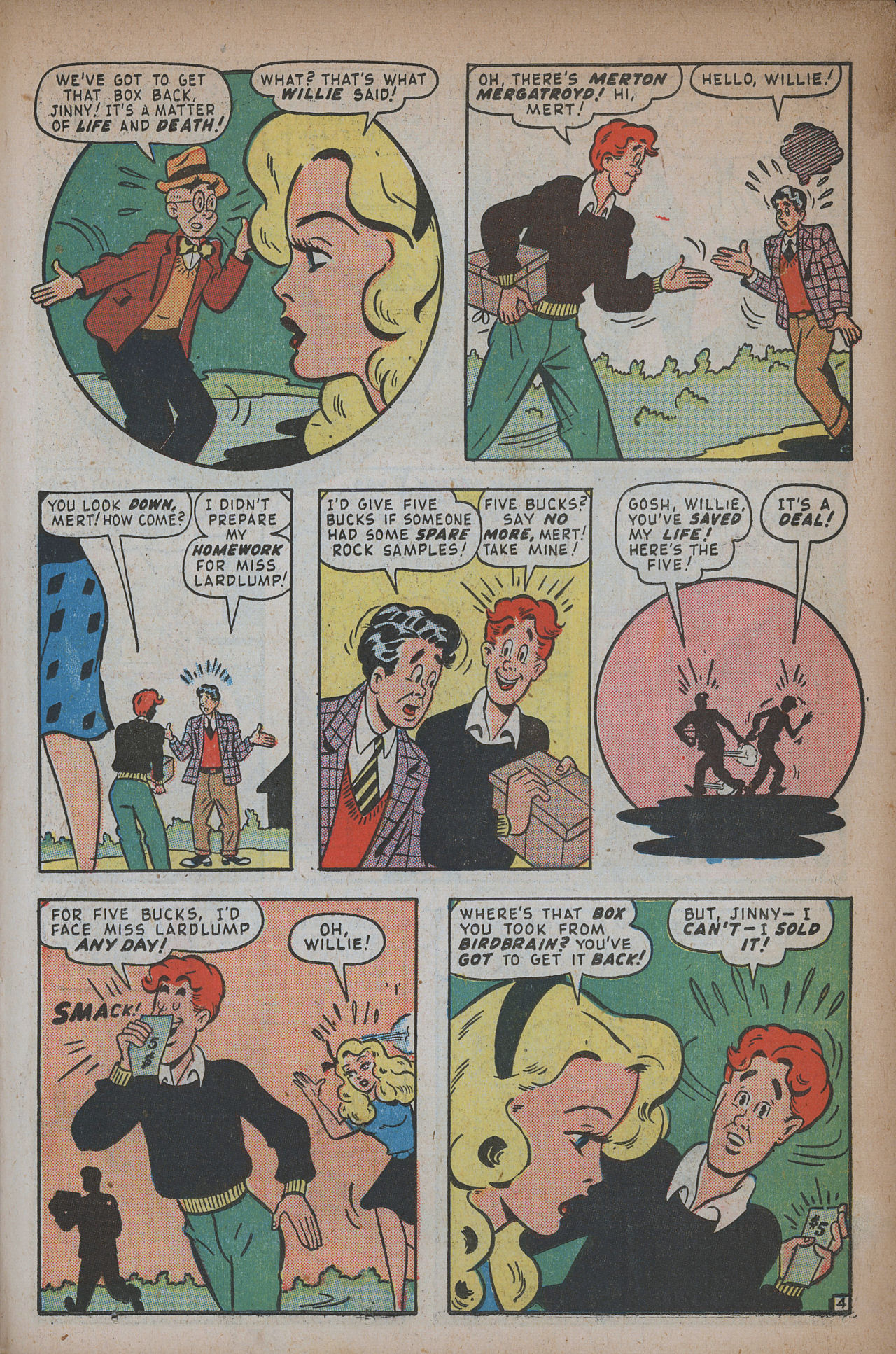 Read online Willie Comics (1946) comic -  Issue #13 - 31