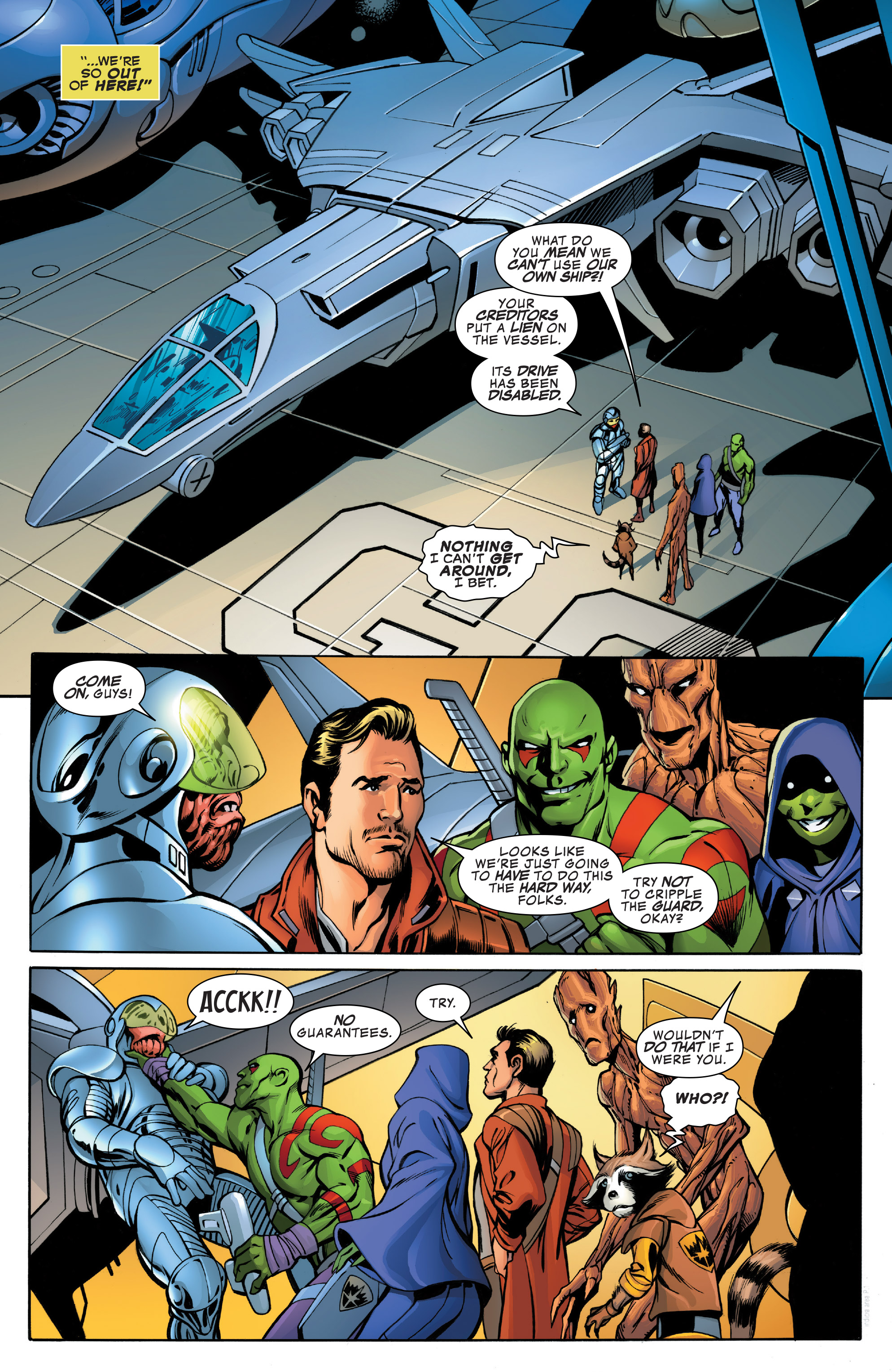 Read online Guardians of the Galaxy: Mother Entropy comic -  Issue #1 - 10