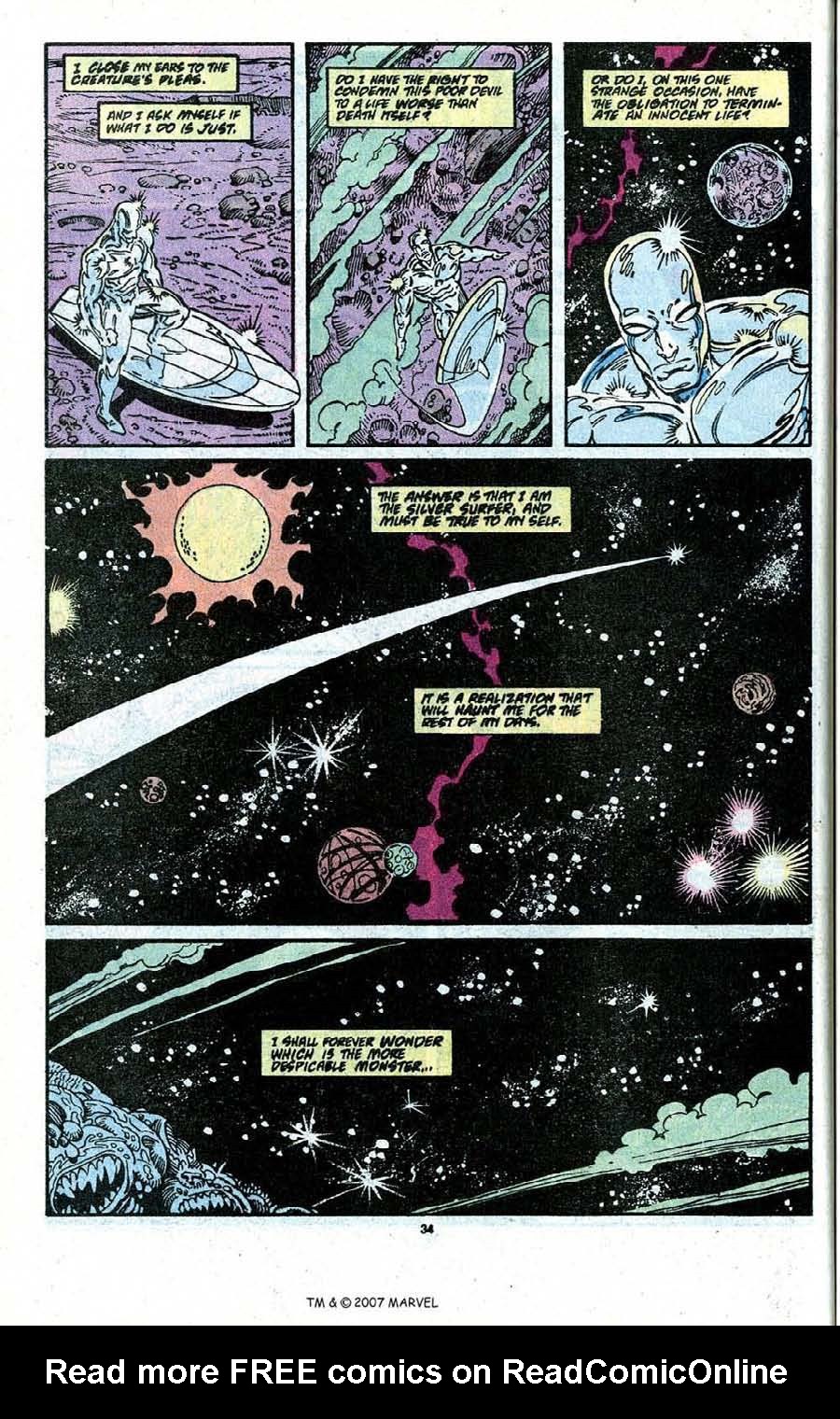 Read online Silver Surfer (1987) comic -  Issue # _Annual 3 - 36