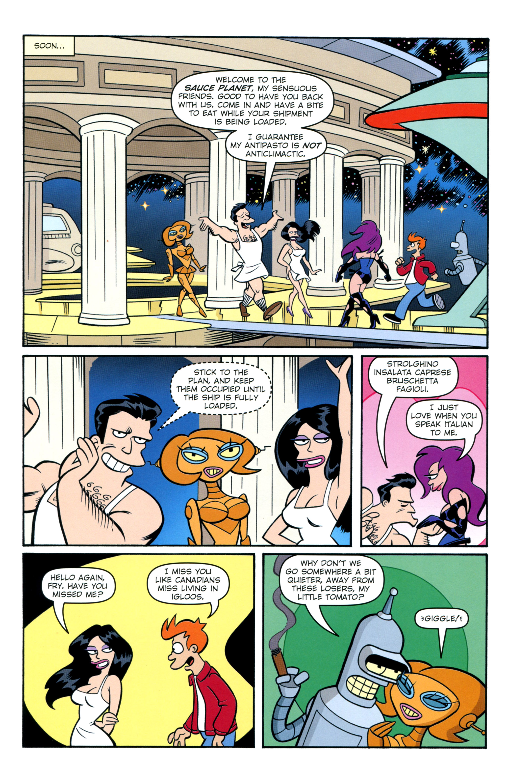 Read online Futurama Comics comic -  Issue #71 - 6