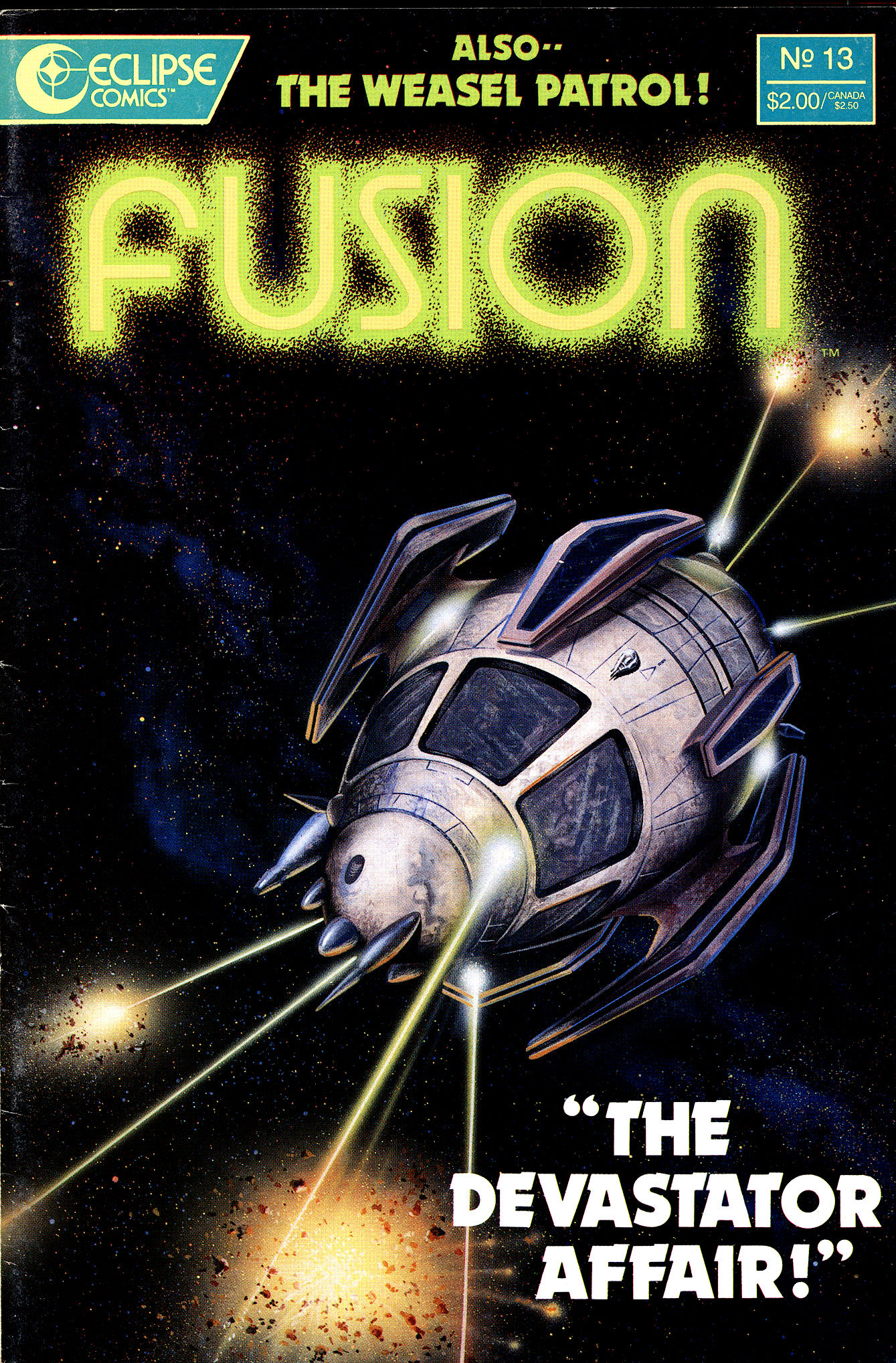 Read online Fusion (1987) comic -  Issue #13 - 1