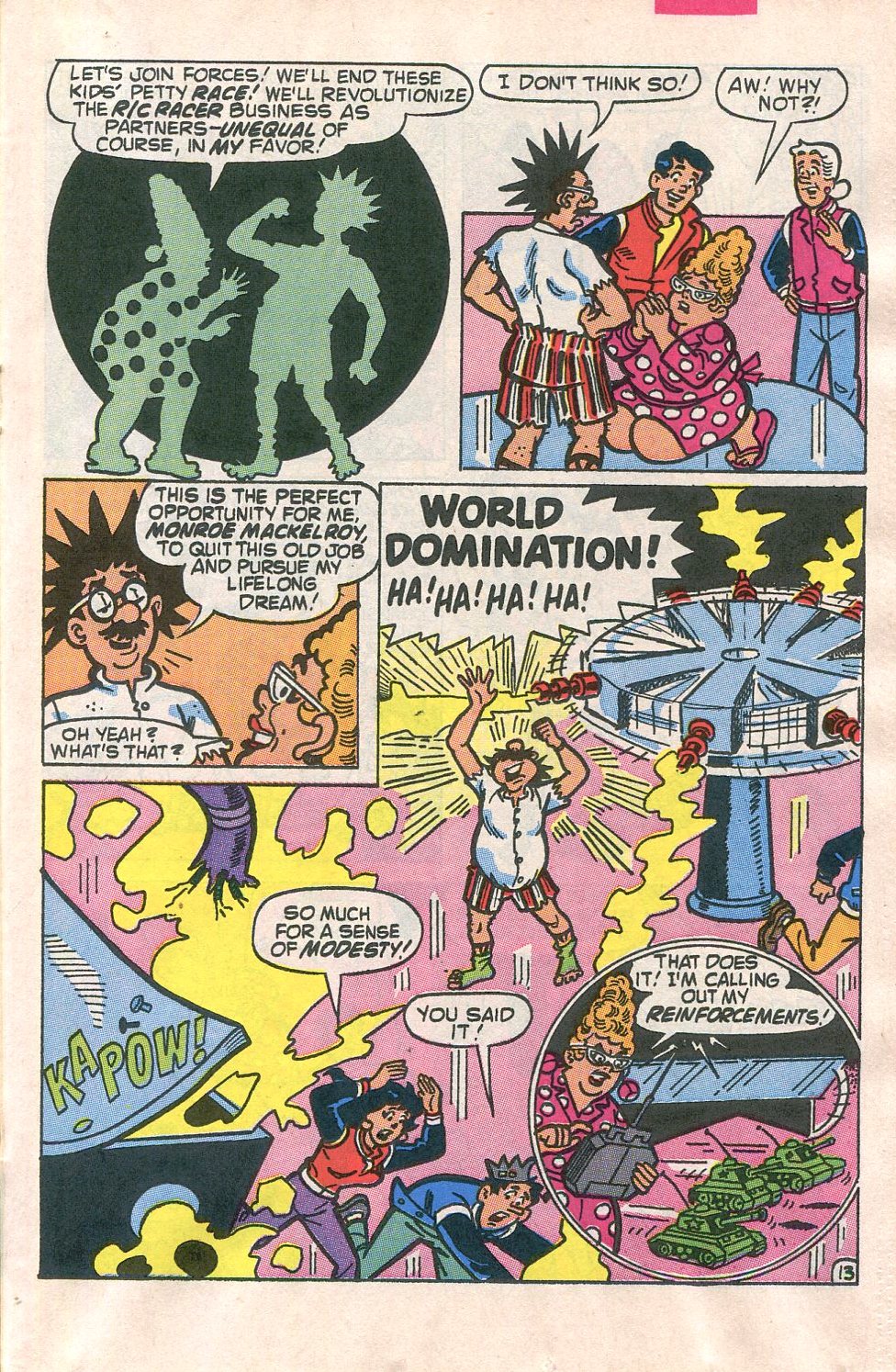 Read online Archie's R/C Racers comic -  Issue #6 - 21