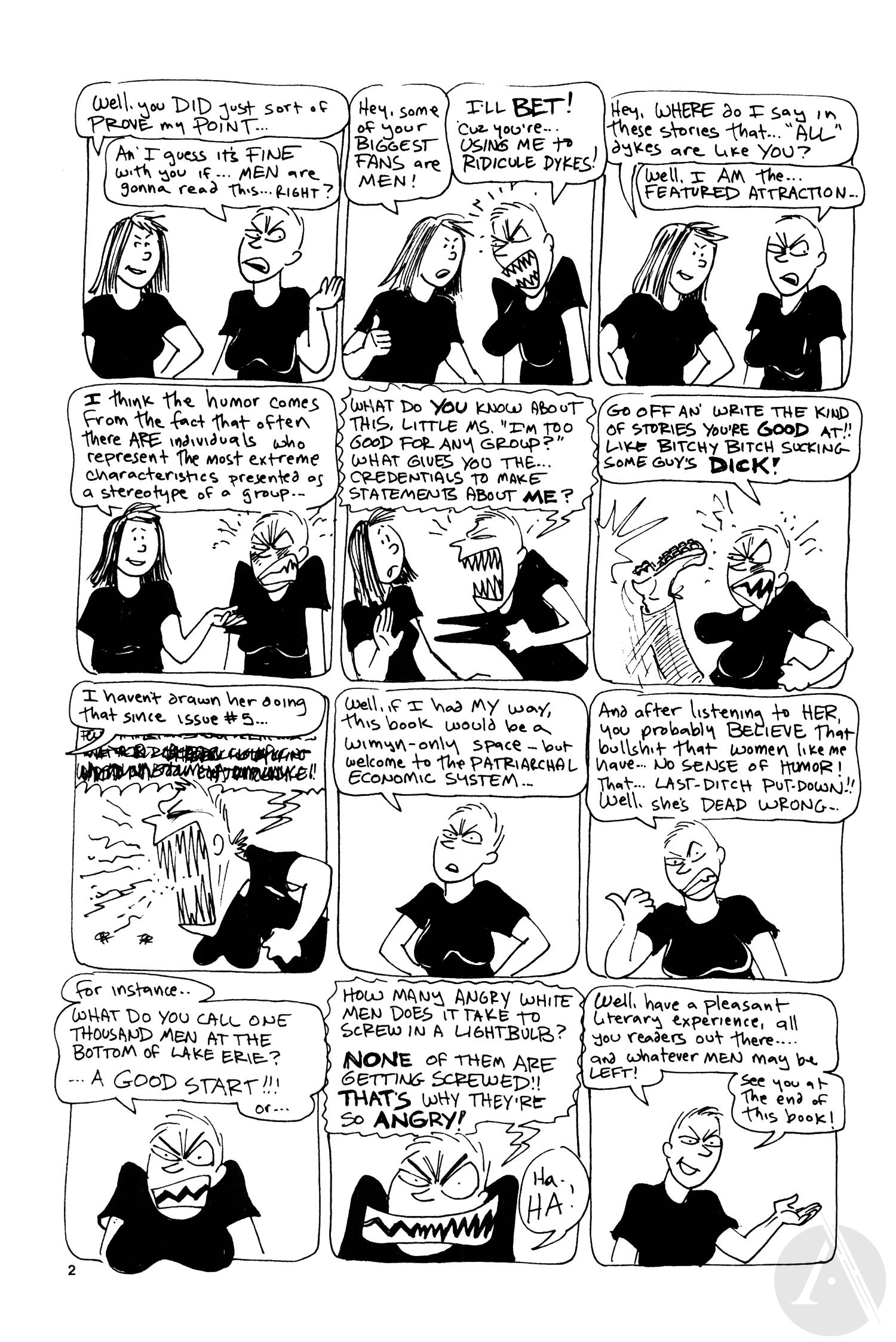 Read online Bitchy Butch: World's Angriest Dyke comic -  Issue # TPB - 8