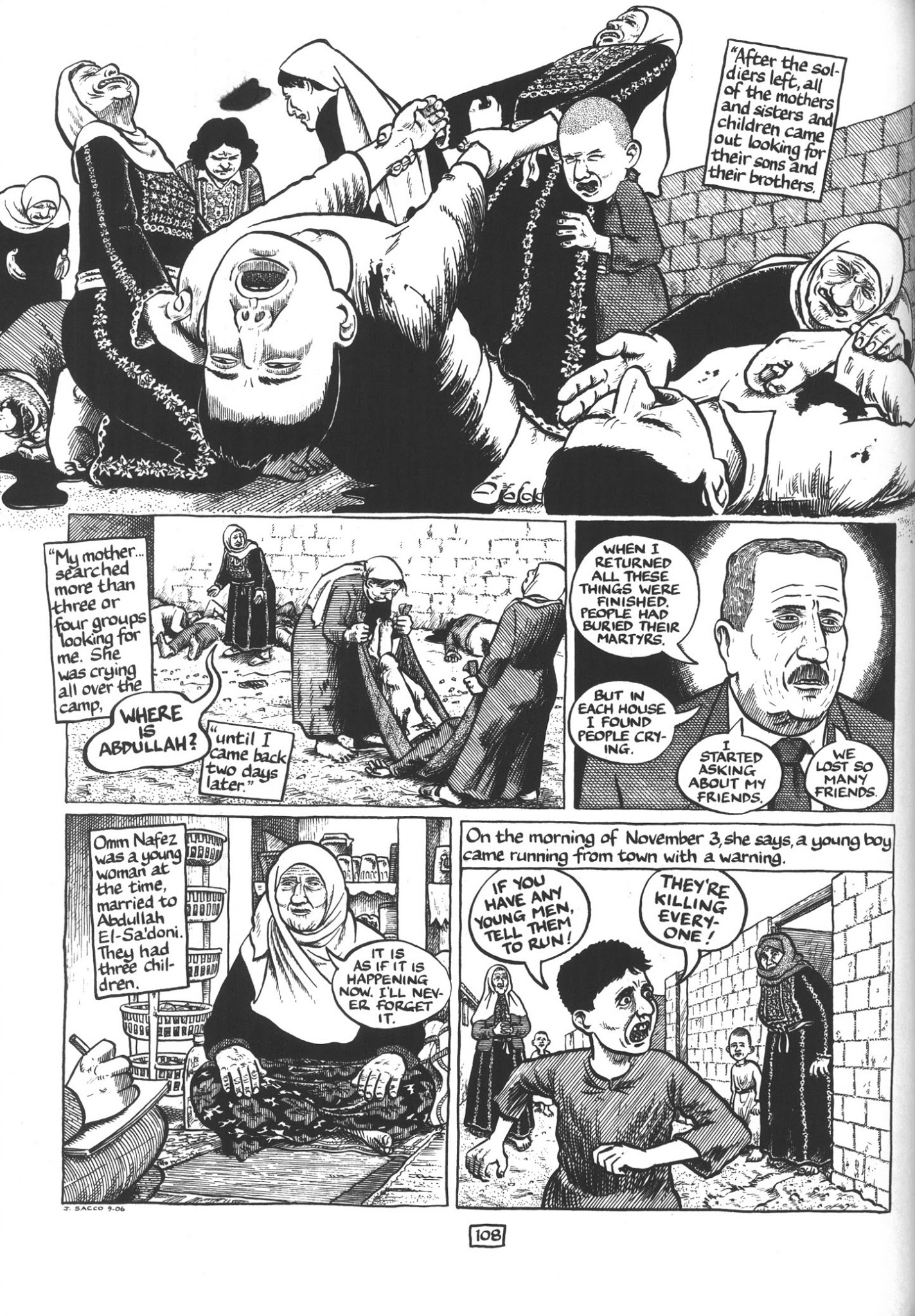 Read online Footnotes in Gaza comic -  Issue # TPB - 128
