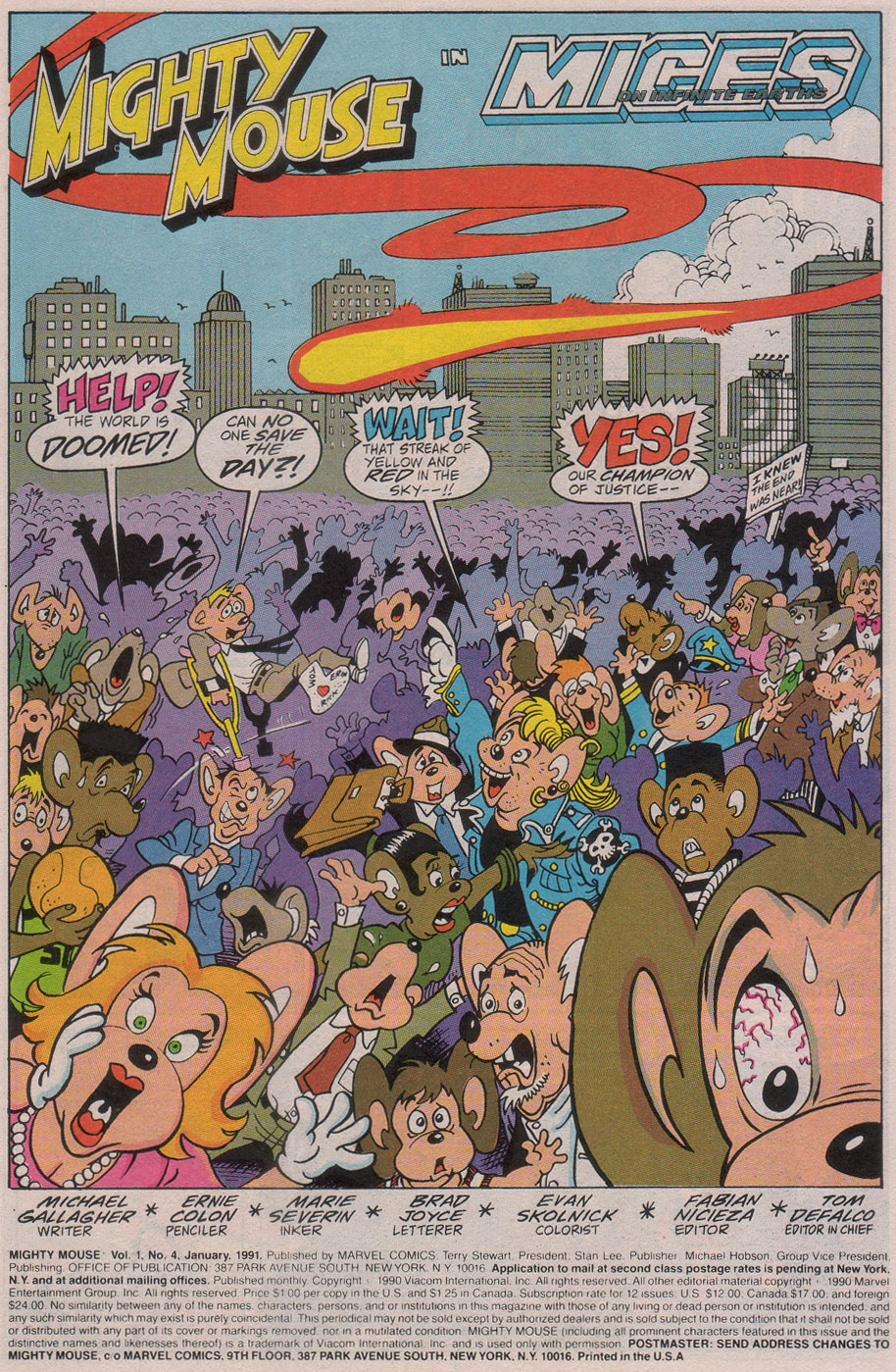 Mighty Mouse (1990) Issue #4 #4 - English 3