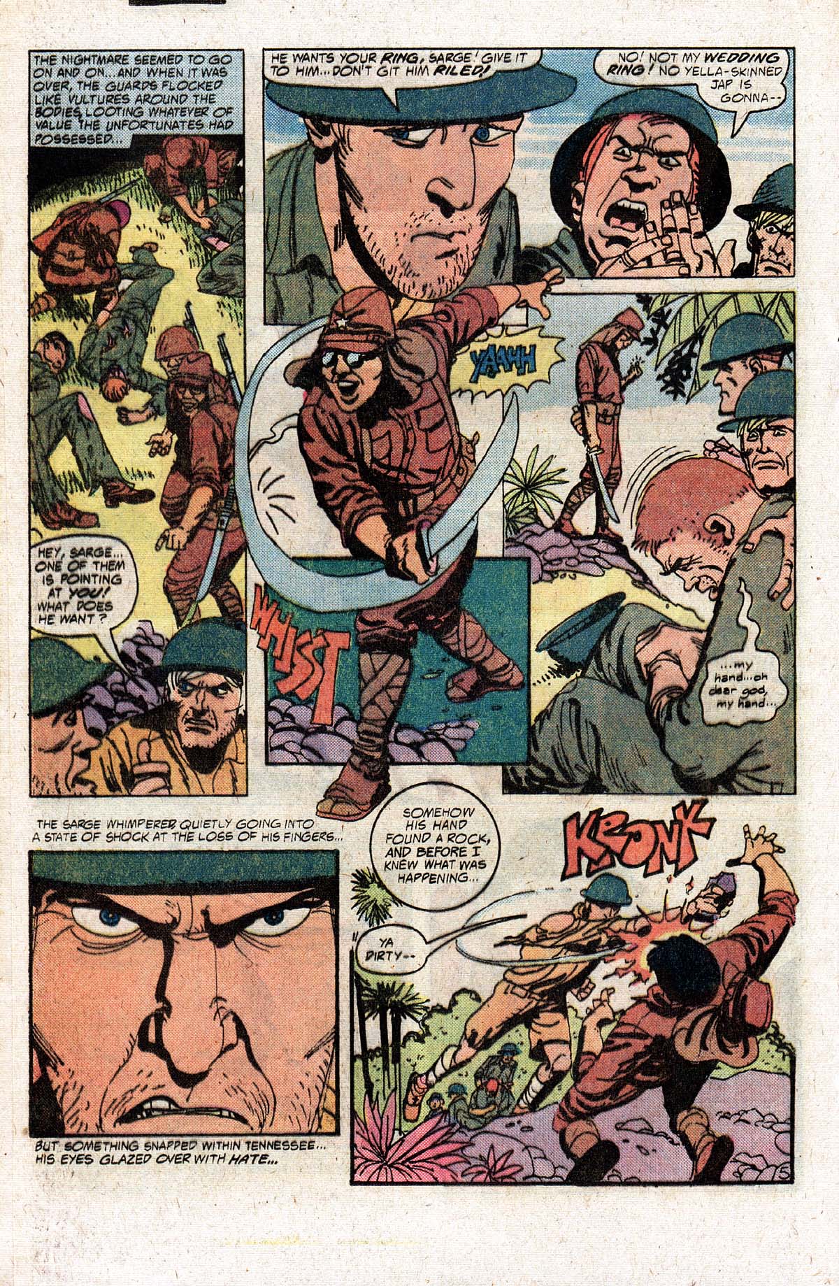Read online Unknown Soldier (1977) comic -  Issue #256 - 20