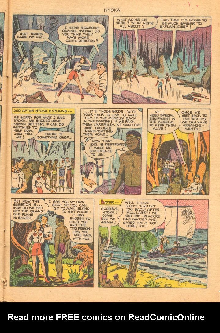 Read online Nyoka the Jungle Girl (1945) comic -  Issue #64 - 33