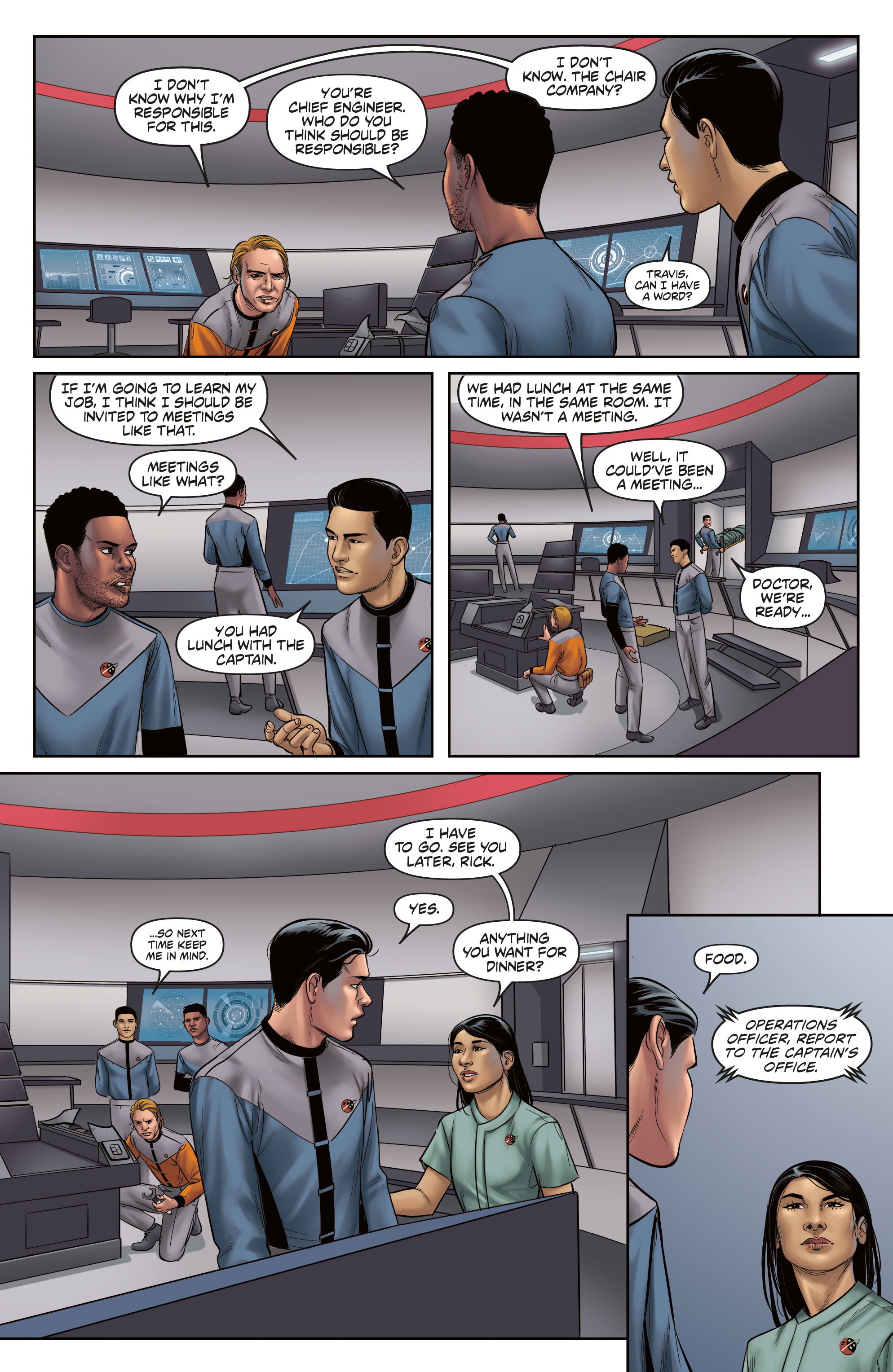 Read online Space Job comic -  Issue #1 - 12