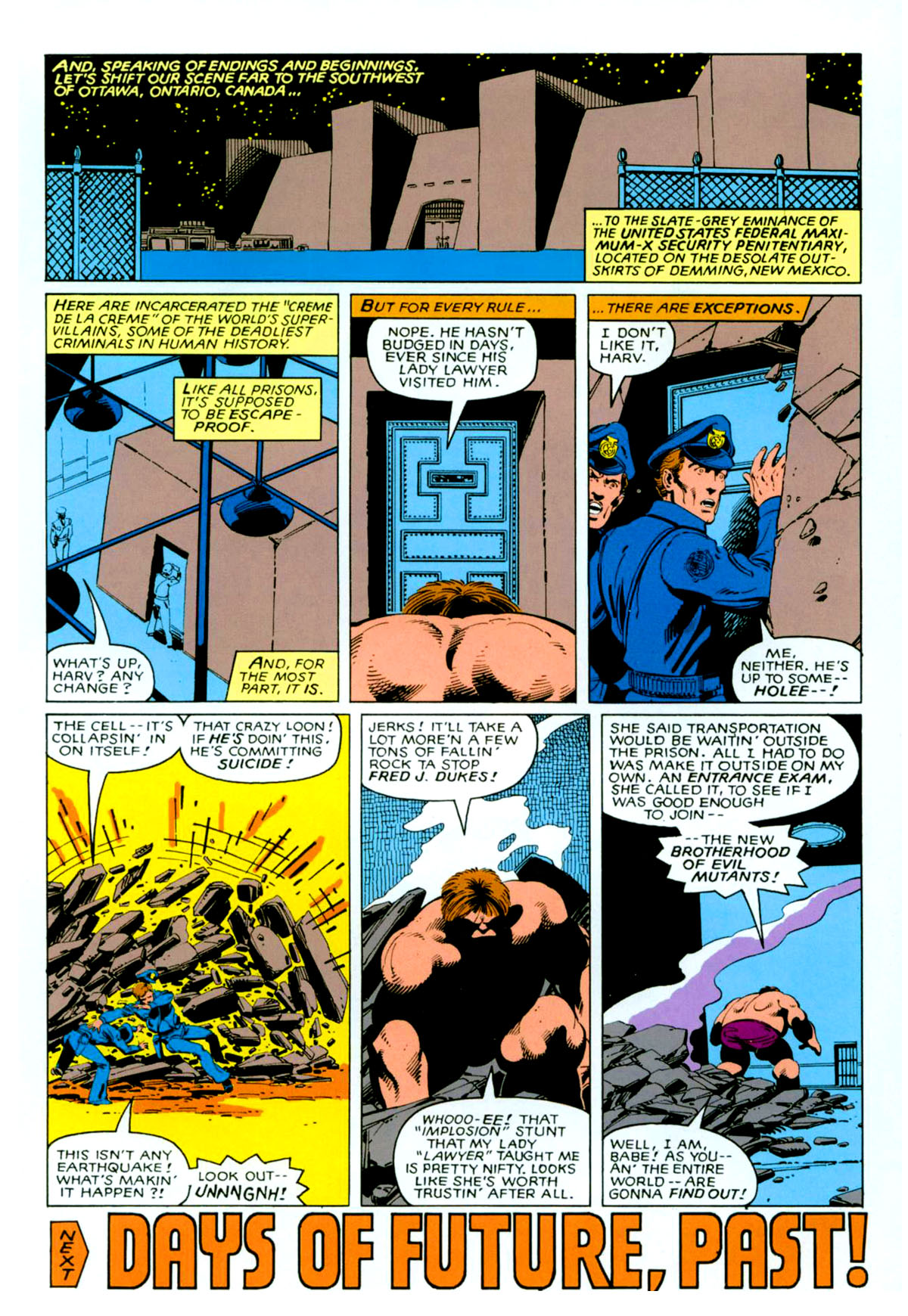 Read online X-Men: Days of Future Past comic -  Issue # TPB - 103