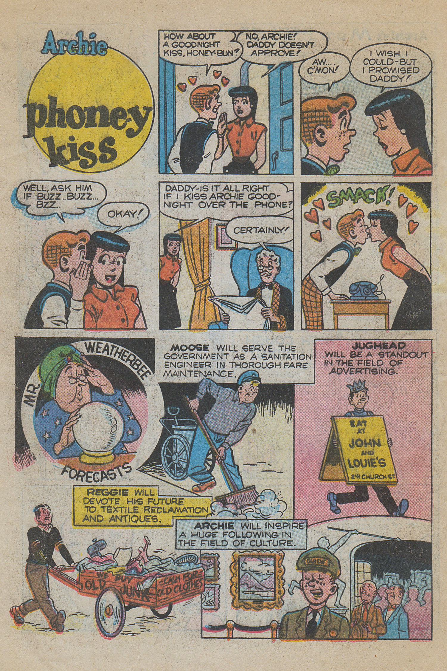 Read online Archie's Joke Book Magazine comic -  Issue #18 - 34