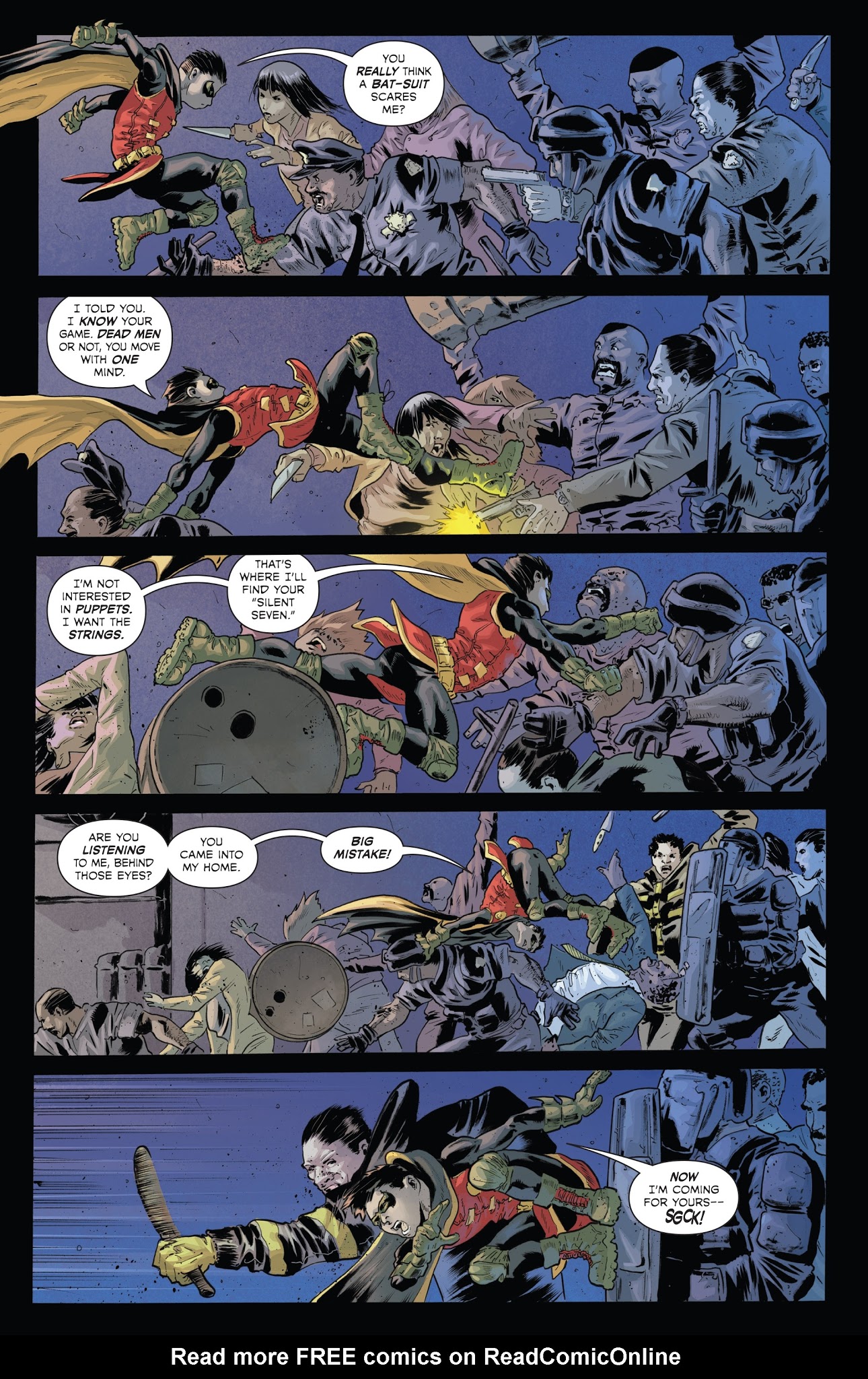 Read online The Shadow/Batman comic -  Issue #2 - 9